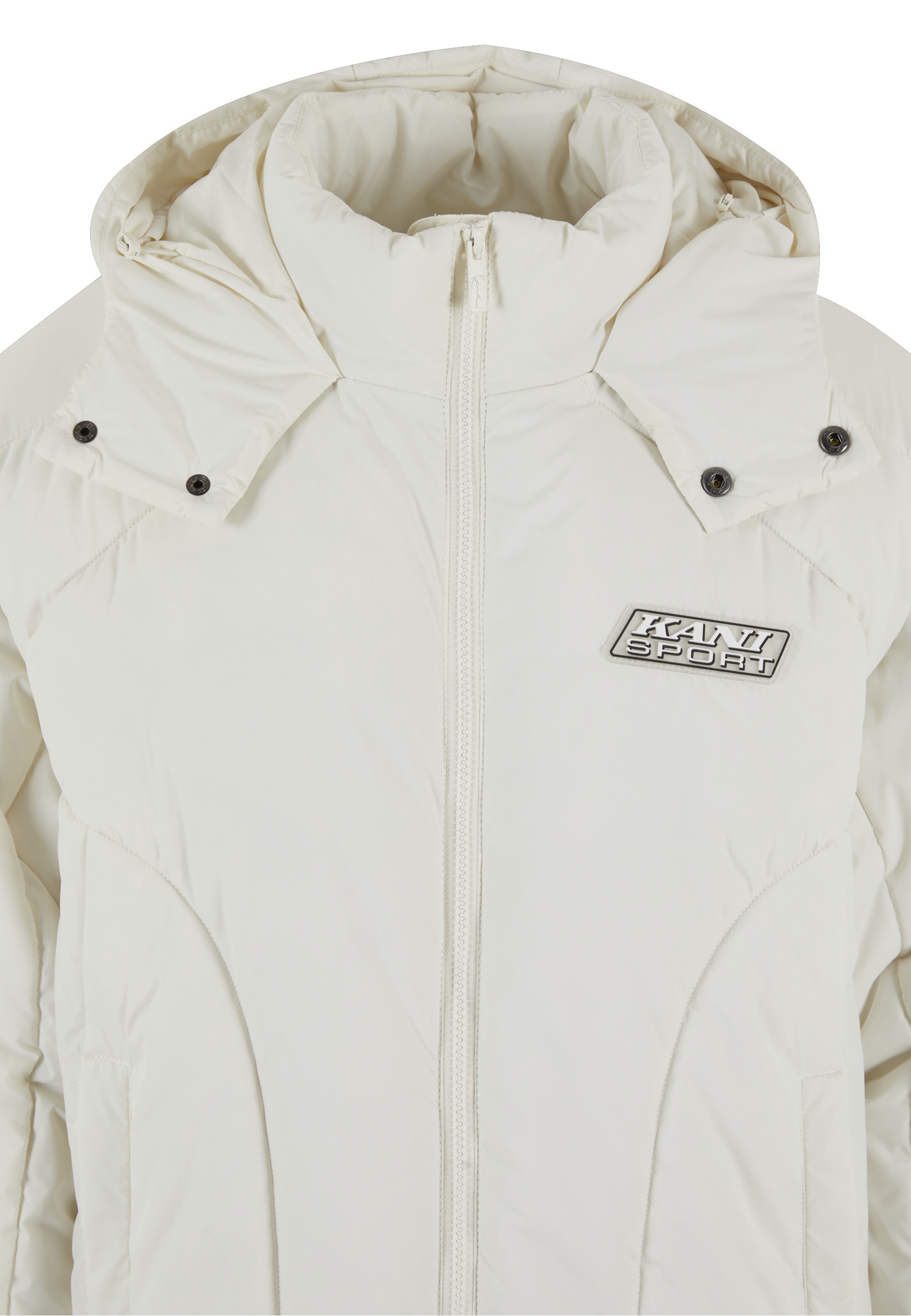 Karl Kani Winterjacke »Karl Kani KK Sport Patch Arctic Puffer Jacket« 1 Stk. tlg. mit Kapuze