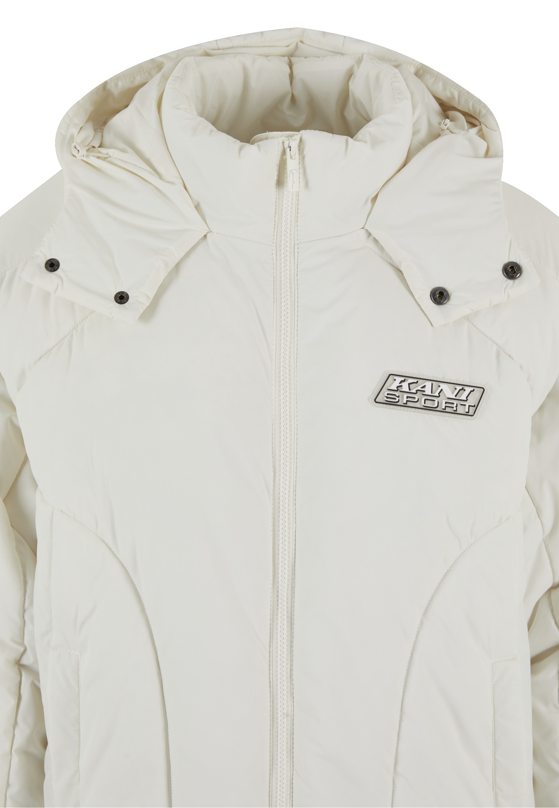 Thumbnail - Karl Kani Winterjacke "Karl Kani KK Sport Patch Arctic Puffer Jacket" 1 Stk. tlg. mit Kapuze