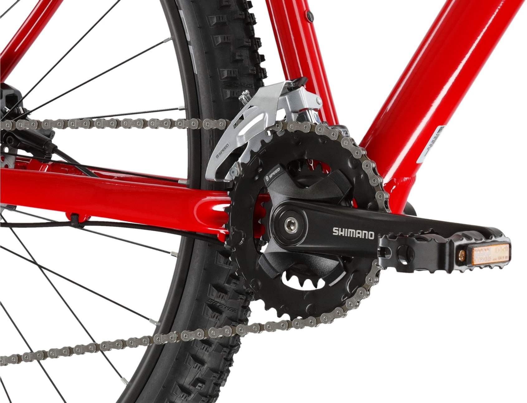 Kross Mountainbike »KROSS MTB Hardtail Level 3.0 29" rot 18 Gänge«, 18 Gang, Shimano, ALIVIO M3100 Schaltwerk, Kettenschaltung