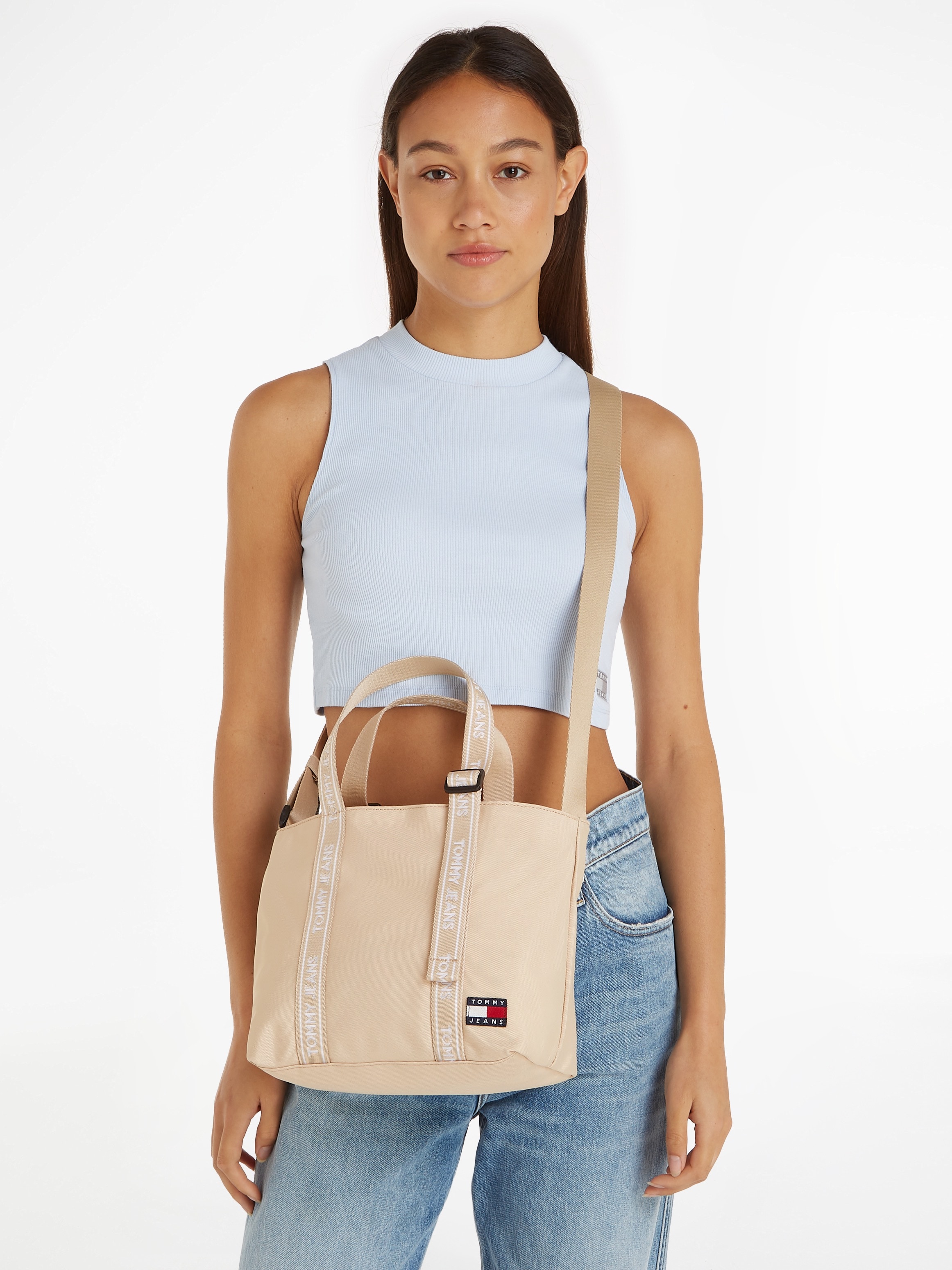 Tommy Jeans Shopper, Handtasche Damen Schultertasche Tasche Damen Henkeltas günstig online kaufen