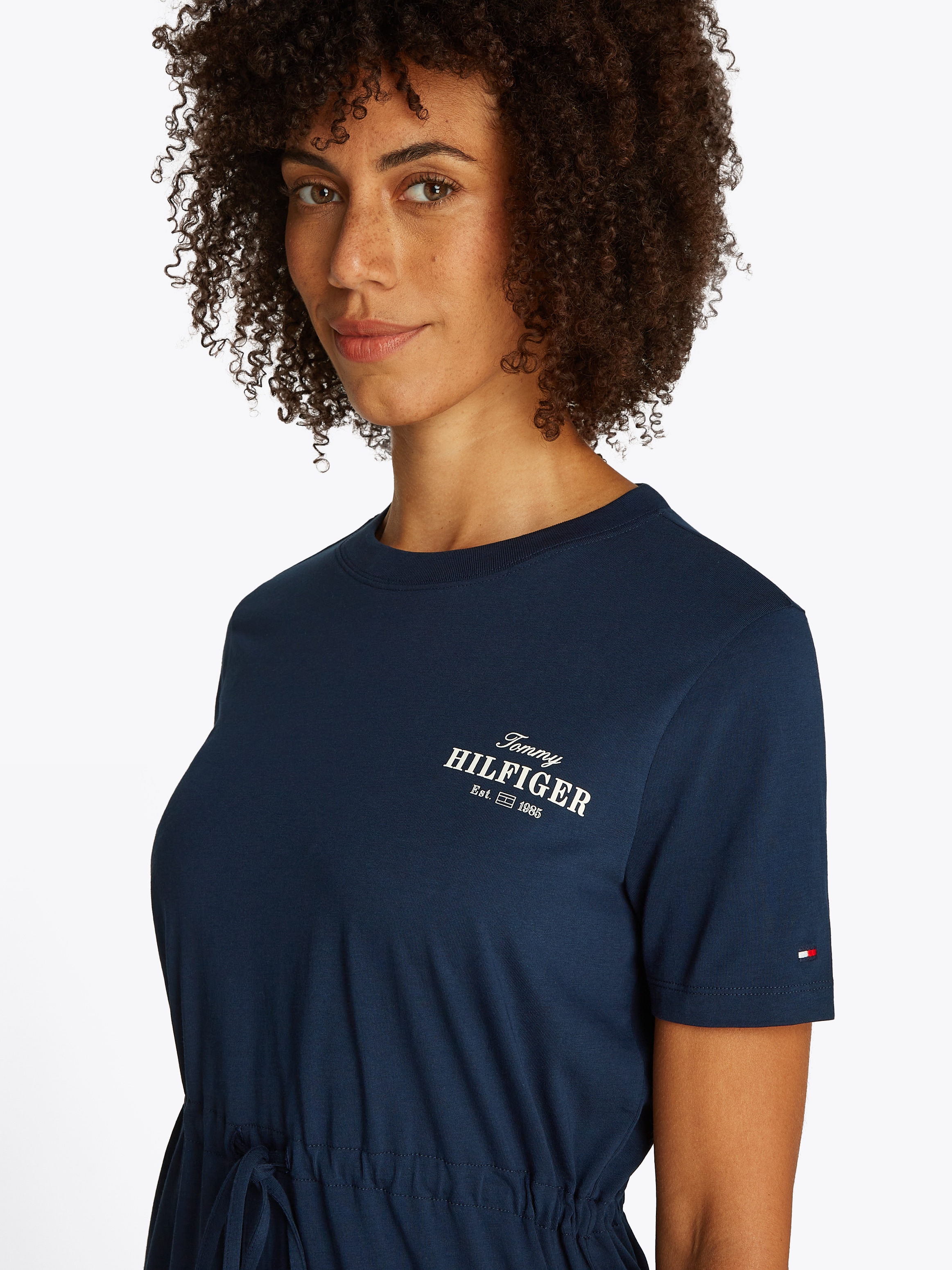 Tommy Hilfiger Shirtkleid »HILFIGER TEE DRESS«, mit Logo
