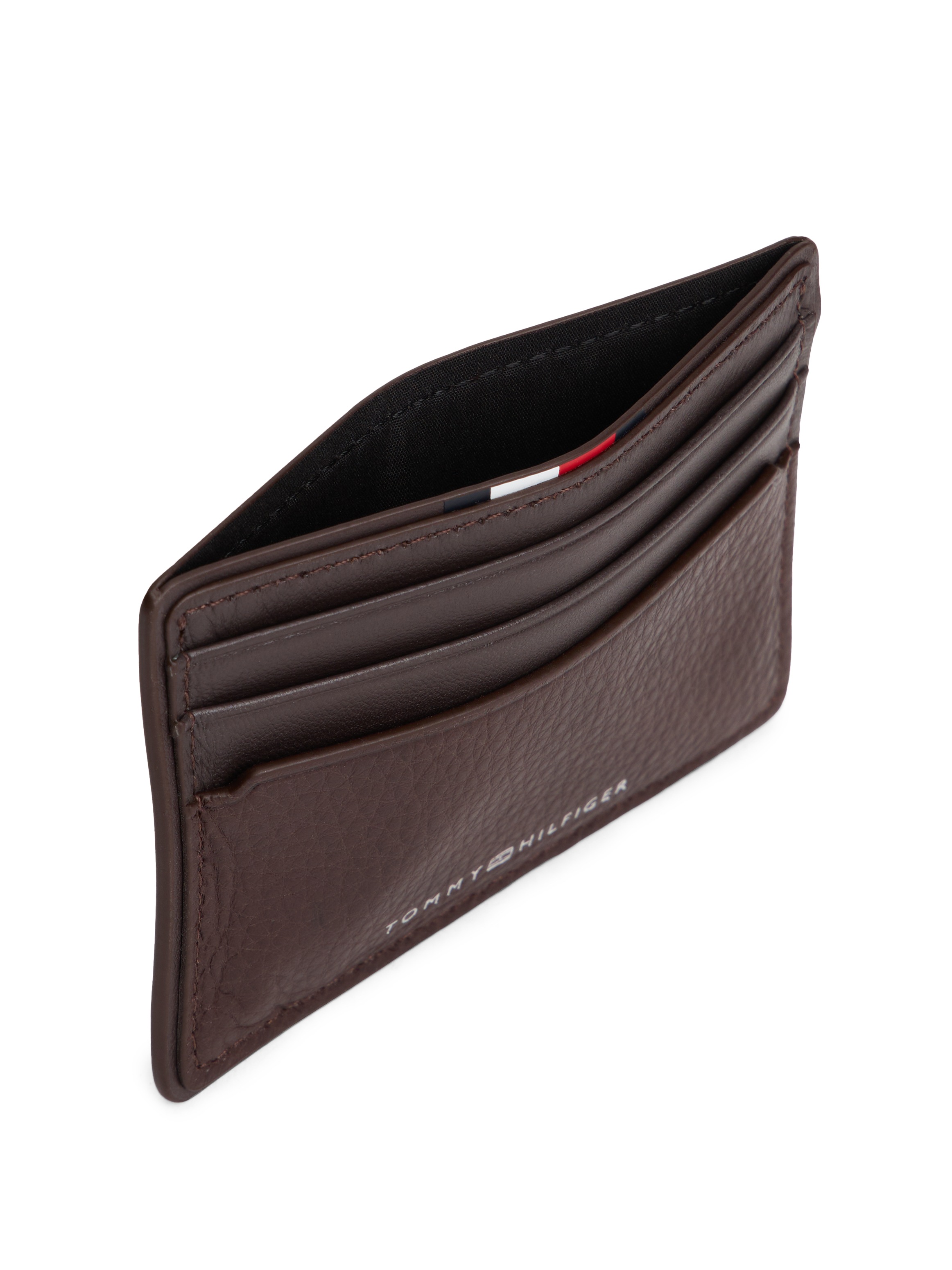 Tommy Hilfiger Kartenetui »TH CORP CC HOLDER«, Herren Mini-Geldbeutel, Portemonnaie mit Logoschriftzug und Flagge