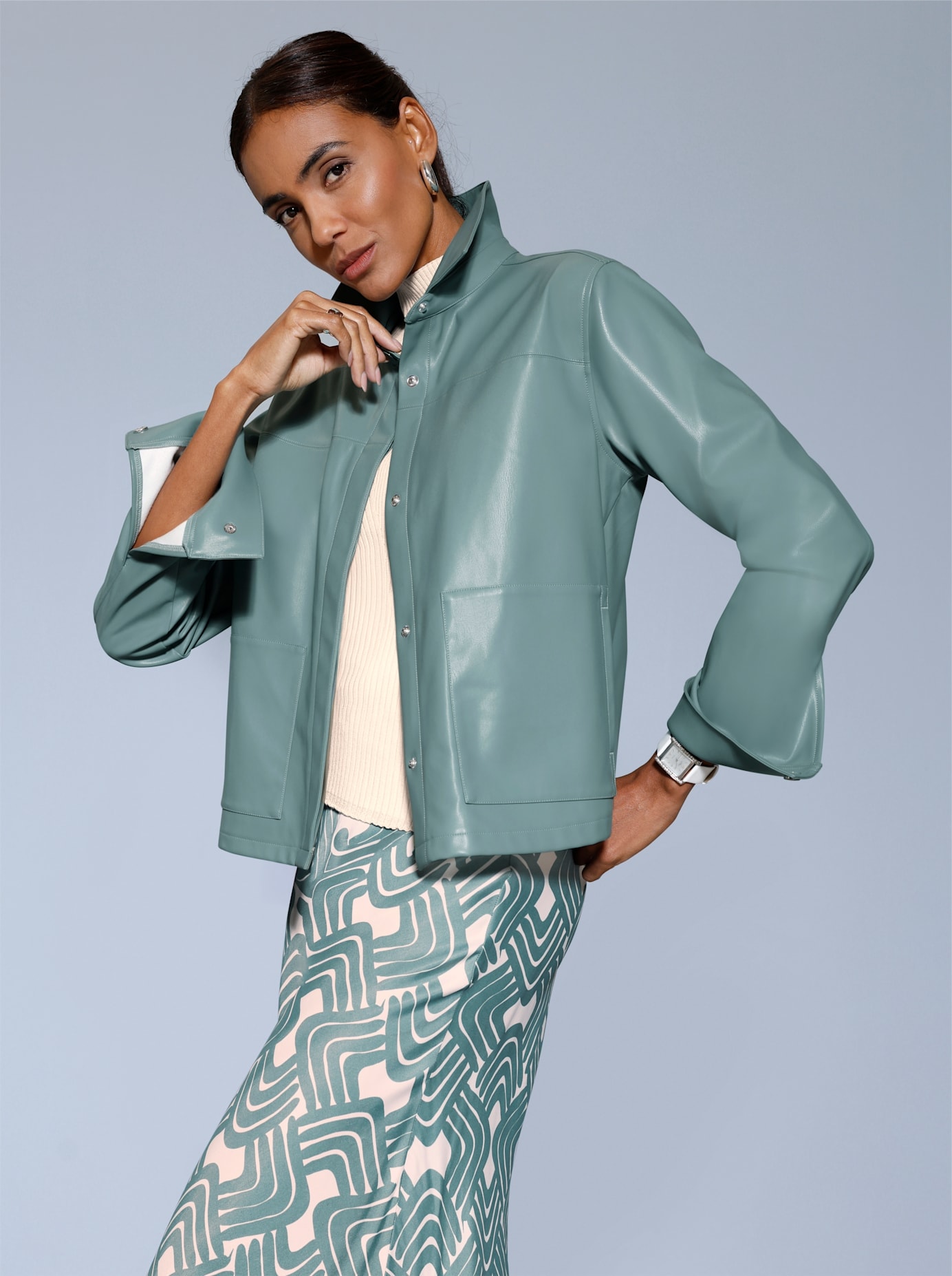 creation L Lederimitat-Blazer "Lederimitat-Blazer"