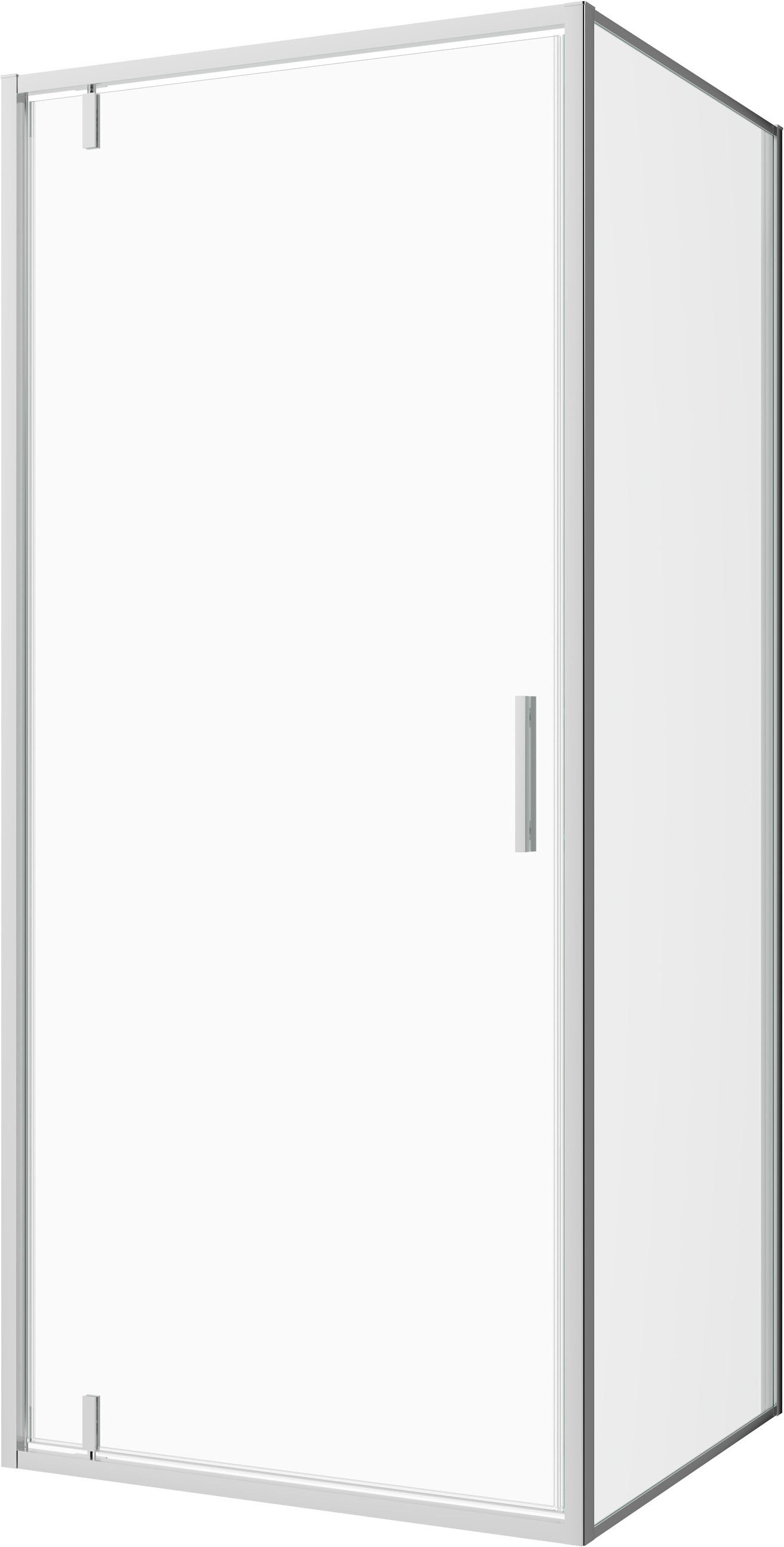 Sanotechnik Dusch-Schwingtür »Sanotechnik SlimLine Schwenktür chrom« Easy Clean Beschichtung