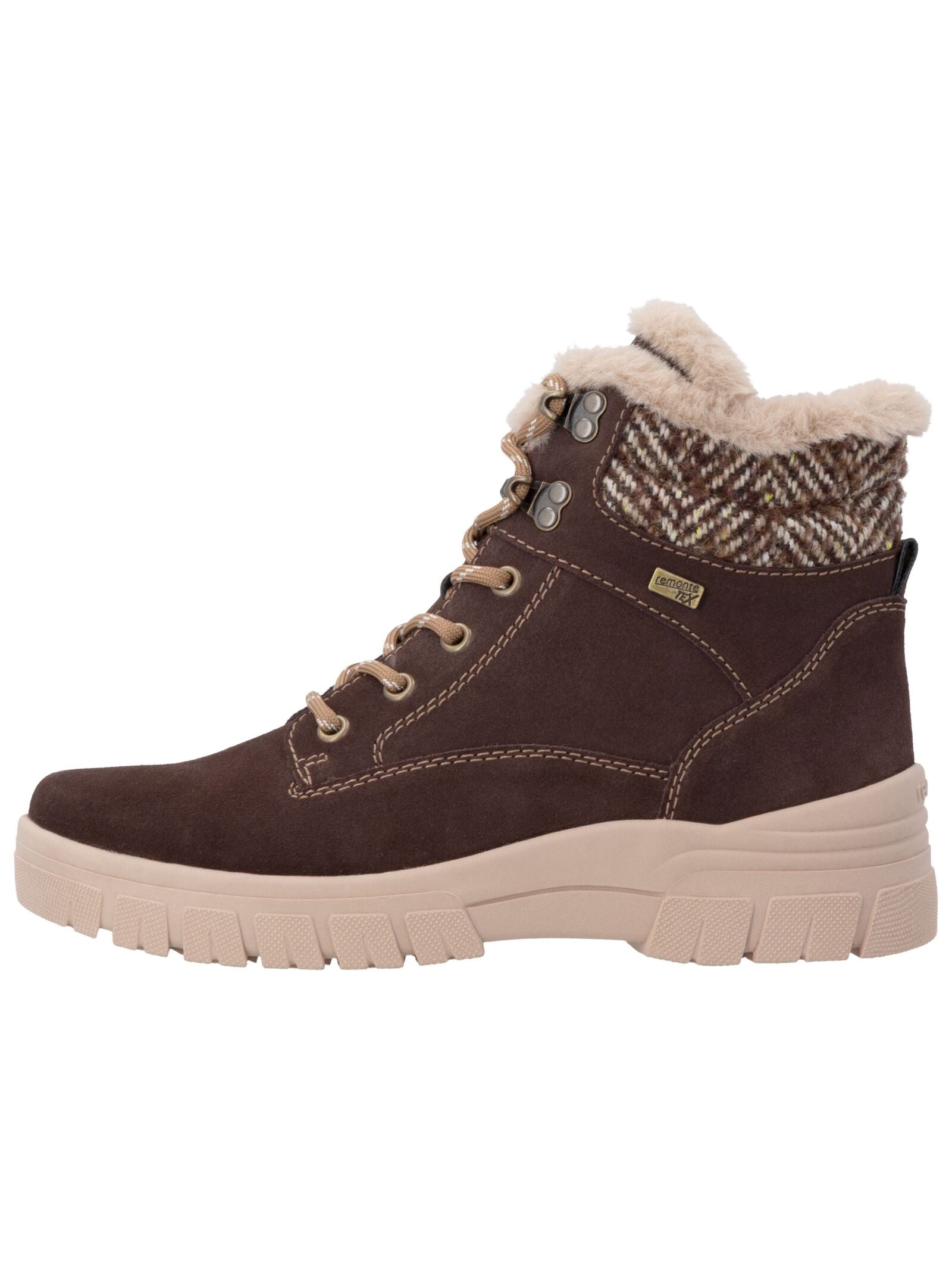 Remonte Schnürstiefelette »Remonte Stiefelette Veloursleder«