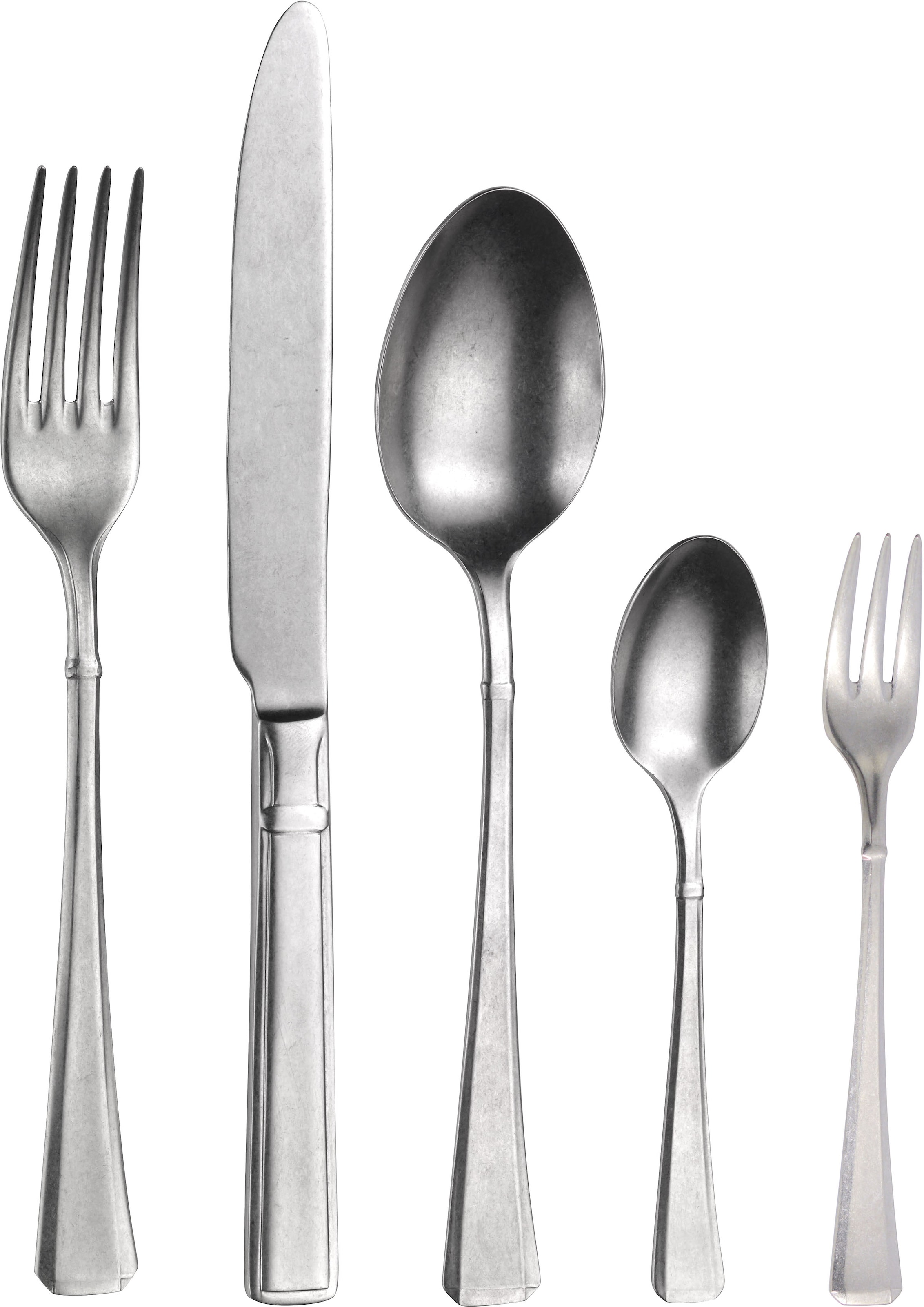 PINTINOX Besteck-Set "Leonardo Stone Washed" Optik stonewashed günstig online kaufen