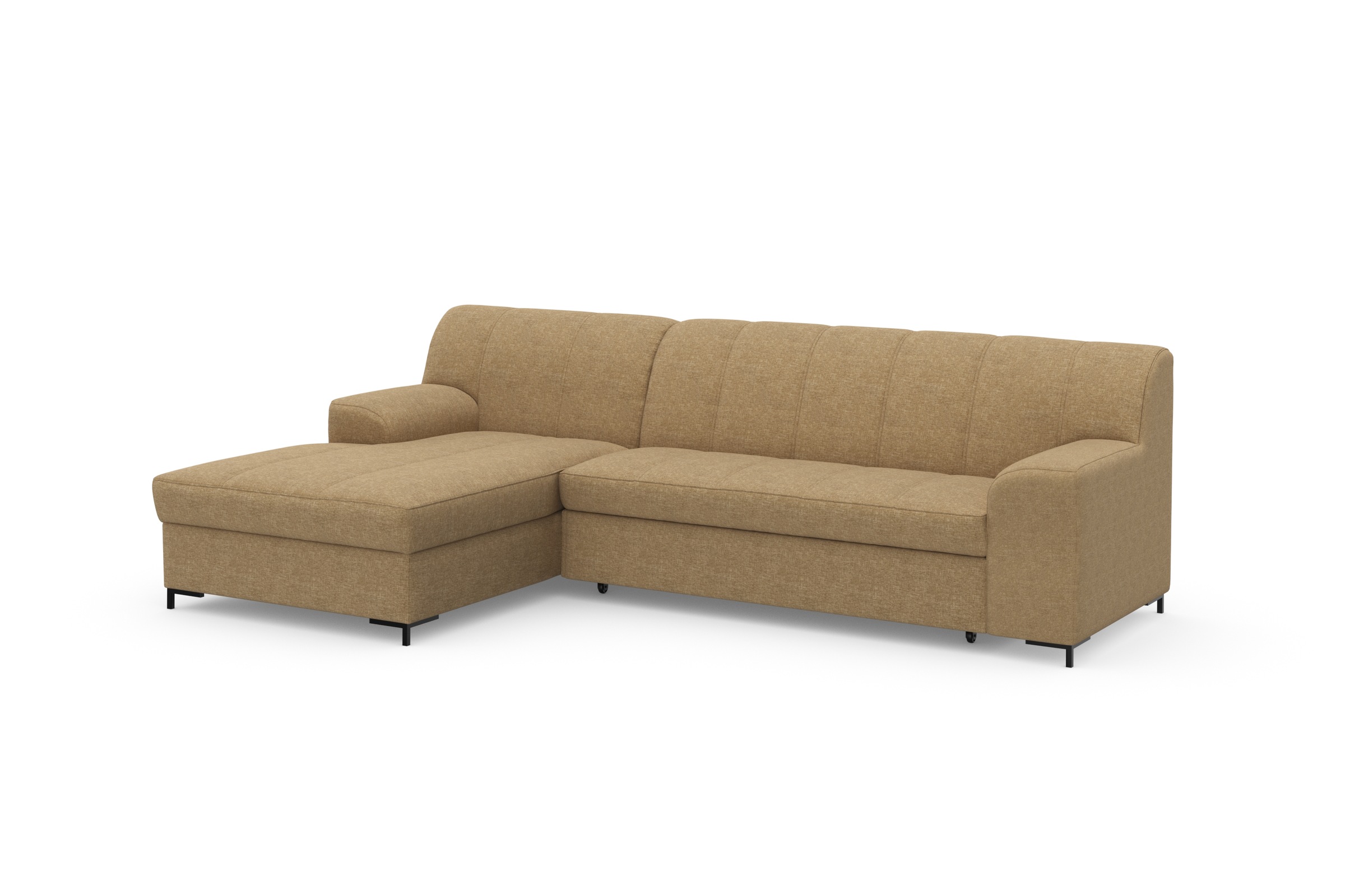 INOSIGN Ecksofa »Balme L-Form«, Inkl. Zierkissen, wahlweise mit Bettfunktion