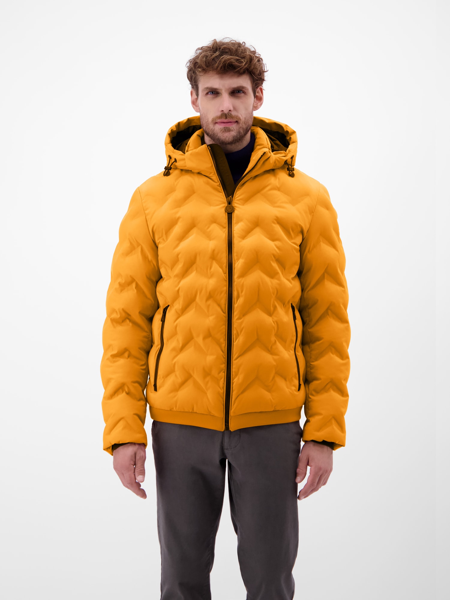 LERROS Steppjacke »LERROS Herren Funktions-Steppjacke«, mit Kapuze, Wasser- und windabweisend, atmungsaktiv