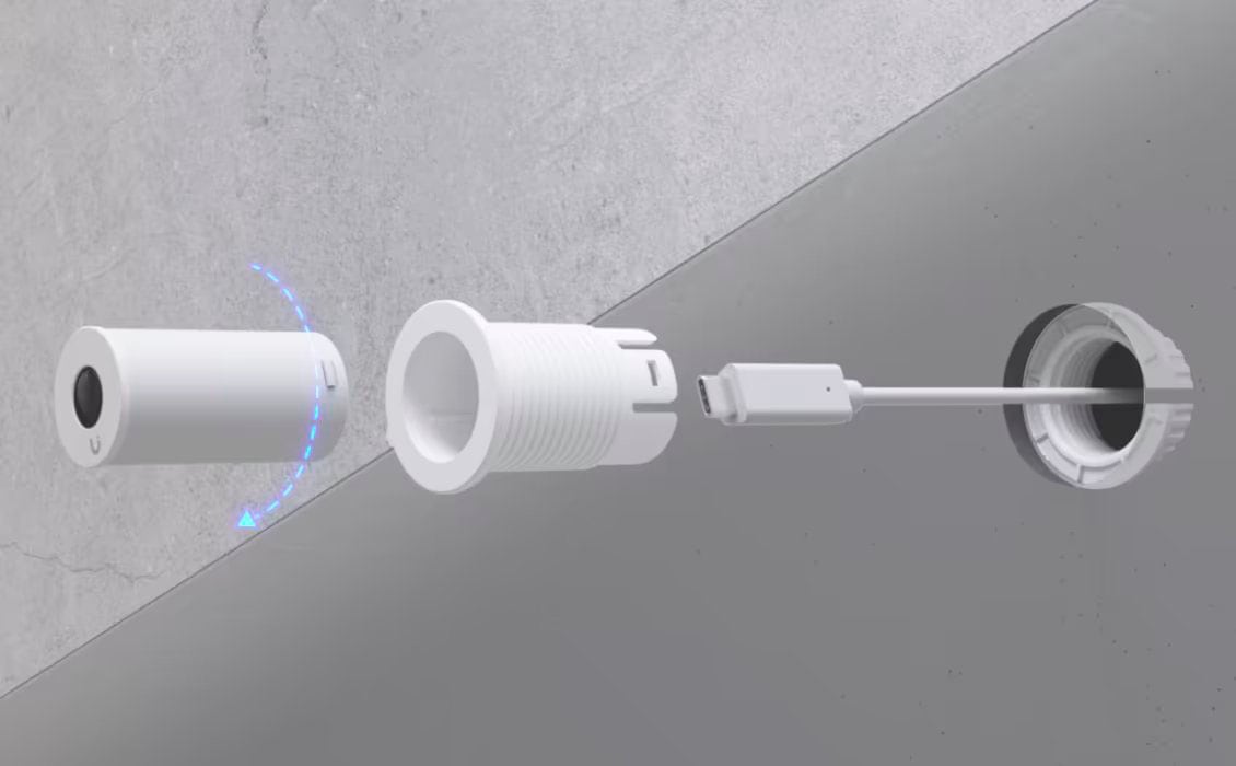 UbiQuiti Überwachungskamera »UVC AI Theta Nano« Außenbereich;Innenbereich