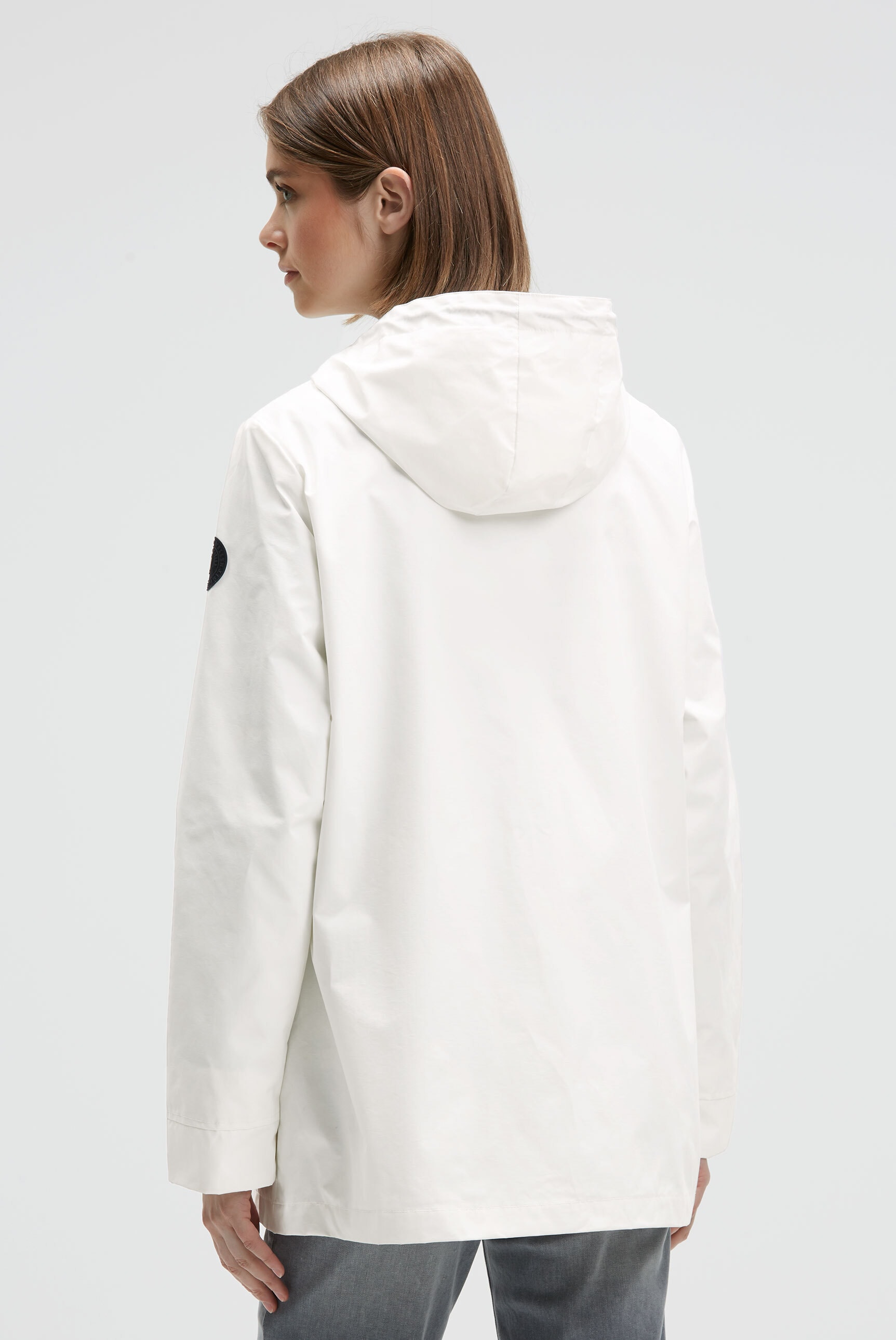 SOCCX Funktionsjacke mit Kapuze mit Windbreaker-Bündchen und Waterproof-Eingrifftaschen