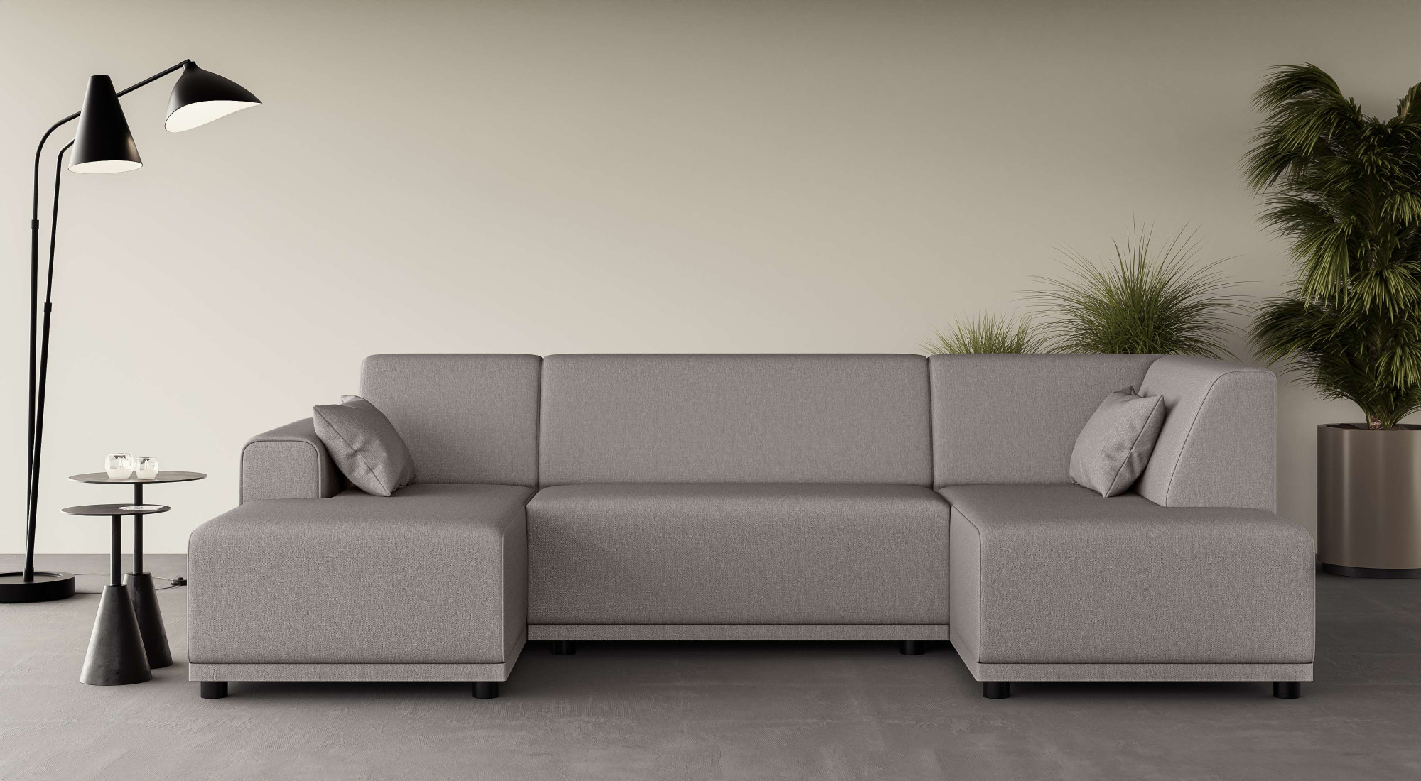 Home affaire Wohnlandschaft "TAMMO" U-Form