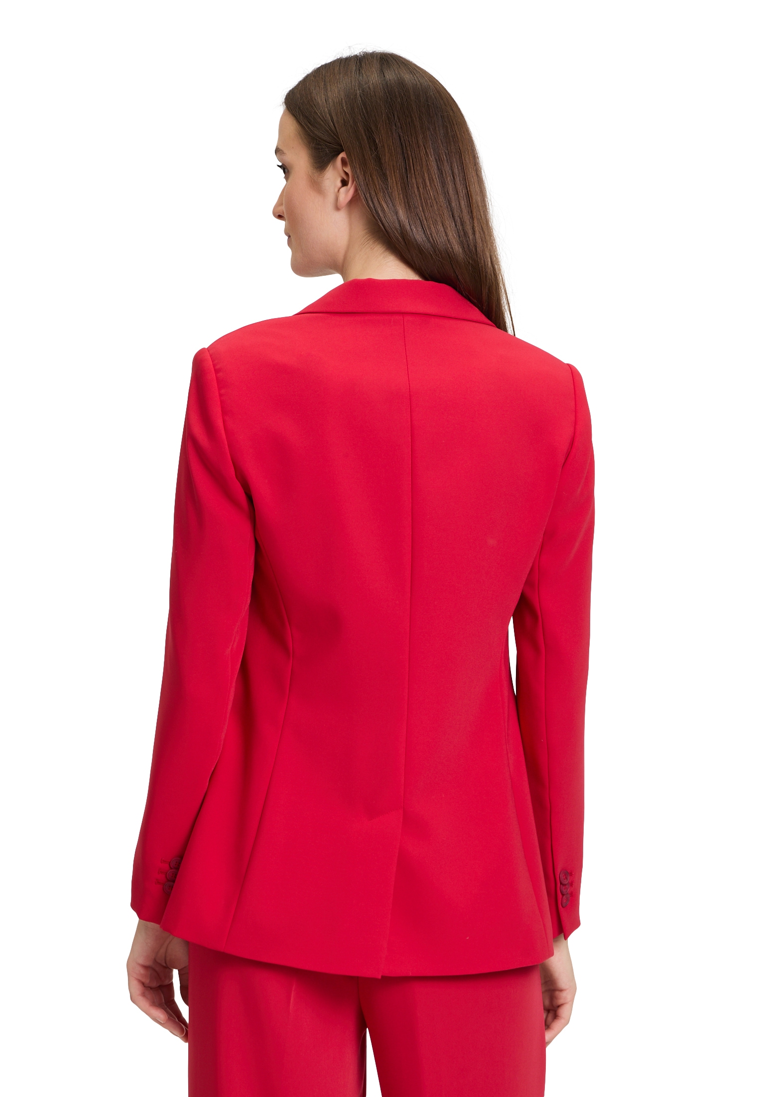 Betty&Co Longblazer »Betty & Co Businessblazer mit Taschen«, Nahtführung