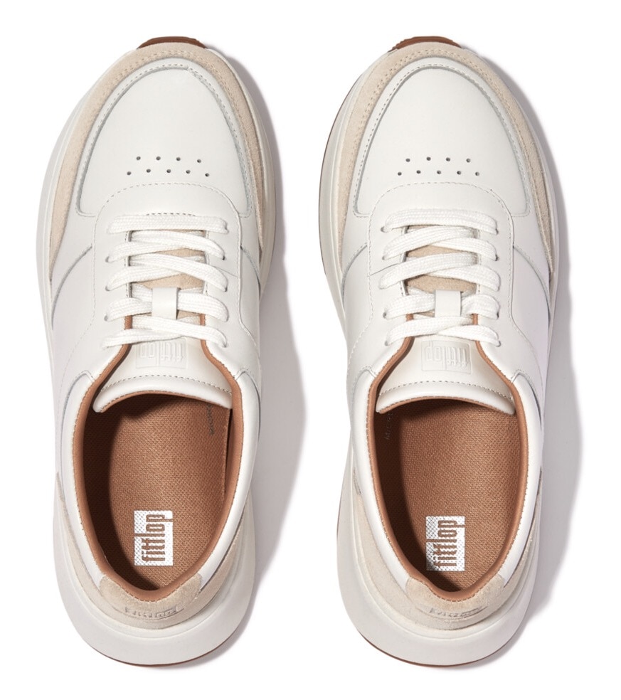 Fitflop Keilsneaker »F-Mode«, Freizeitschuh, Halbschuh, Schnürschuh