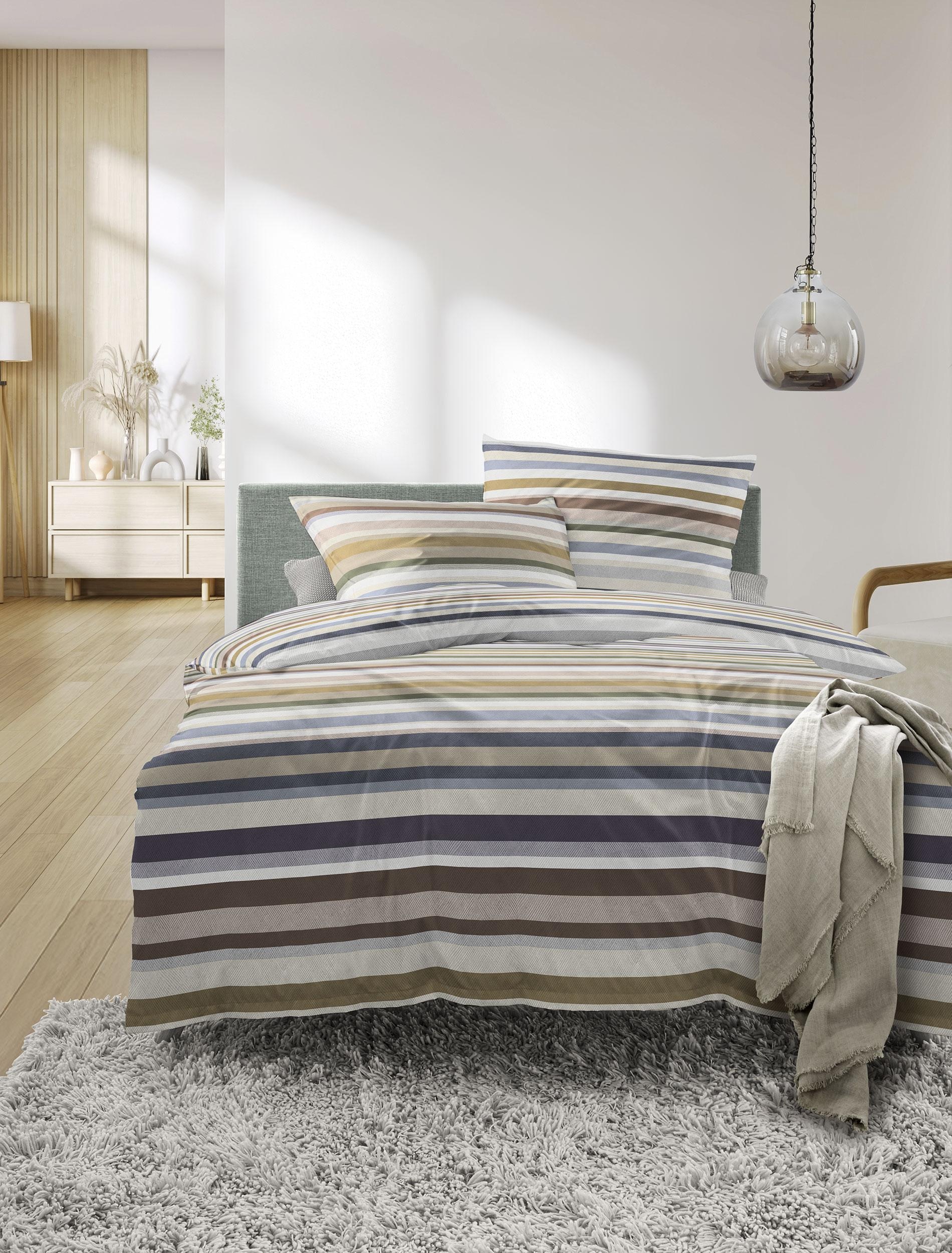 Irisette Bettwäsche "Wave 8690" 2 anschmiegsam und atmungsaktiv, Ganzjahres günstig online kaufen