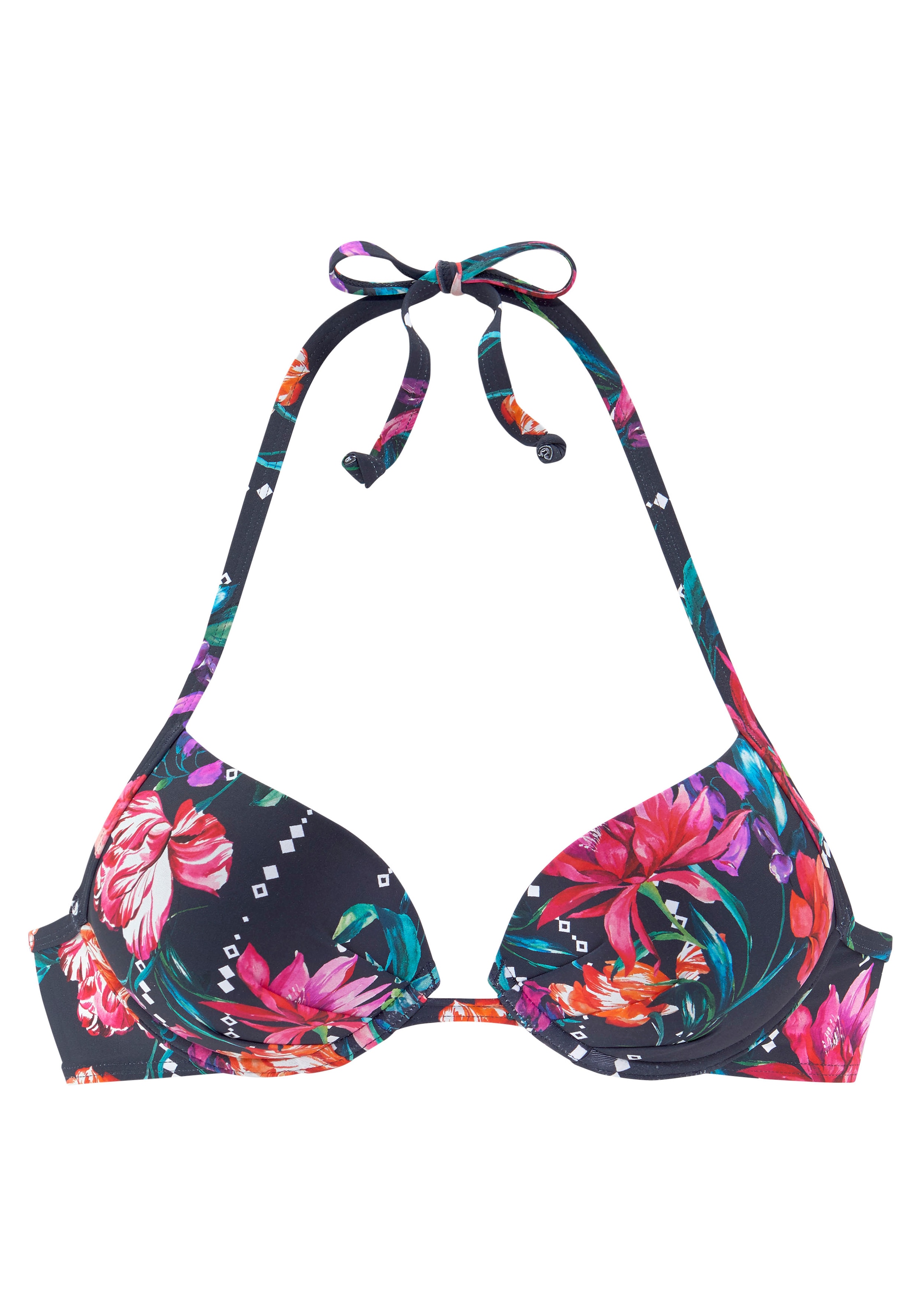 Sunseeker Push-Up-Bikini-Top »Modern«, mit Blumenprint