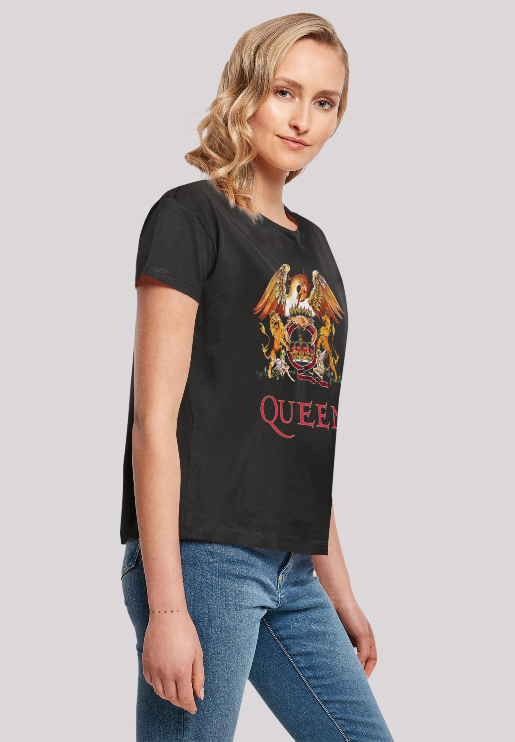 F4NT4STIC T-Shirt »Queen Classic Crest«, | kaufen Print BAUR