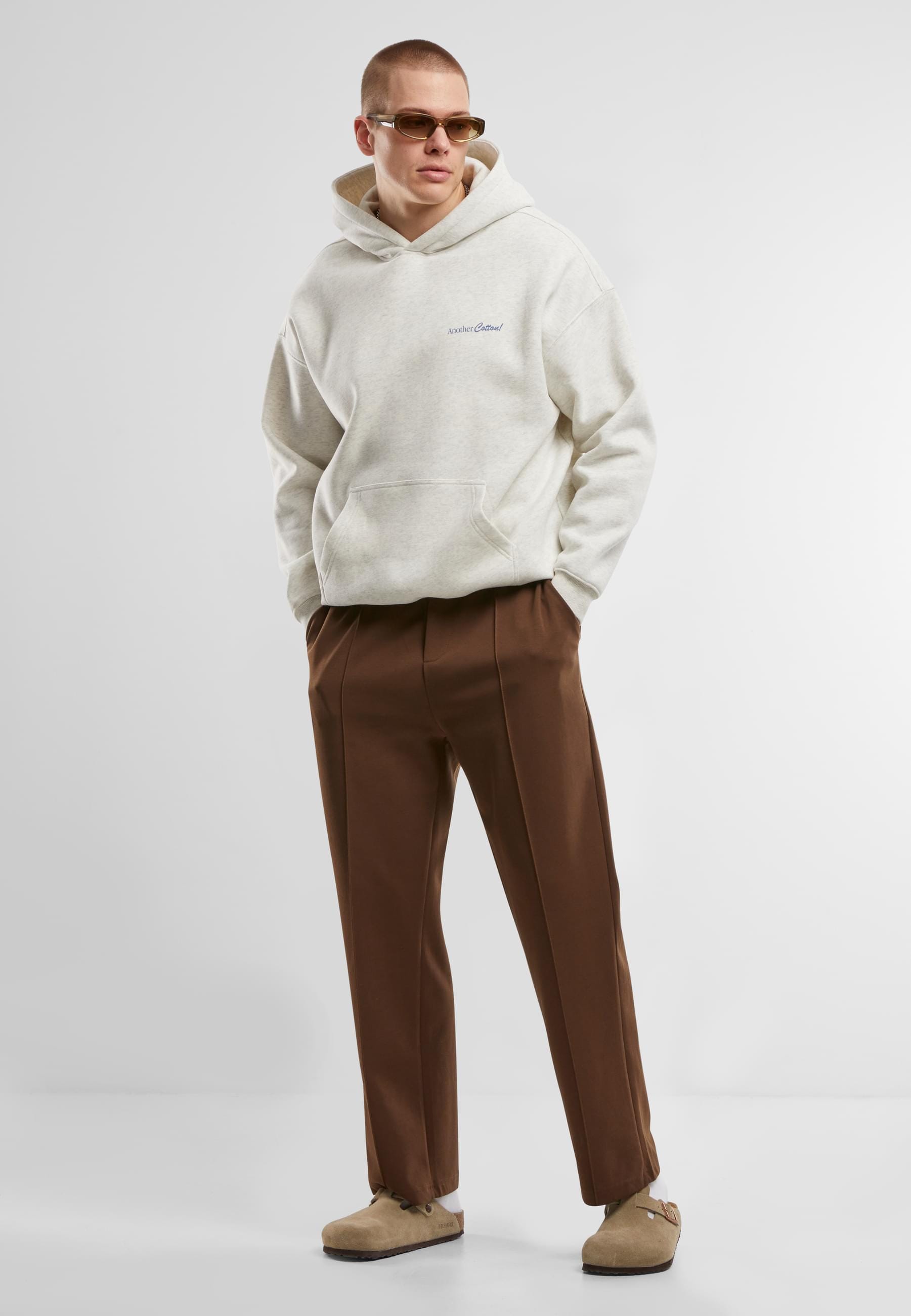 Another Cotton Lab Stoffhose »Another Cotton Lab Suit Pleated Trousers Buttons«, (1 tlg.)