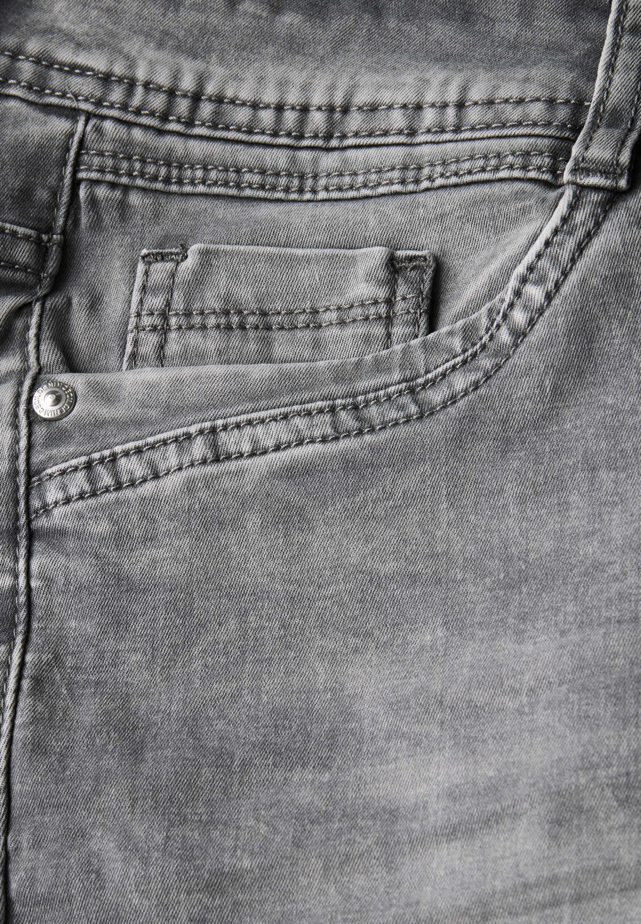 Cecil Gerade Jeans, aus Baumwolle mit Stretchanteil