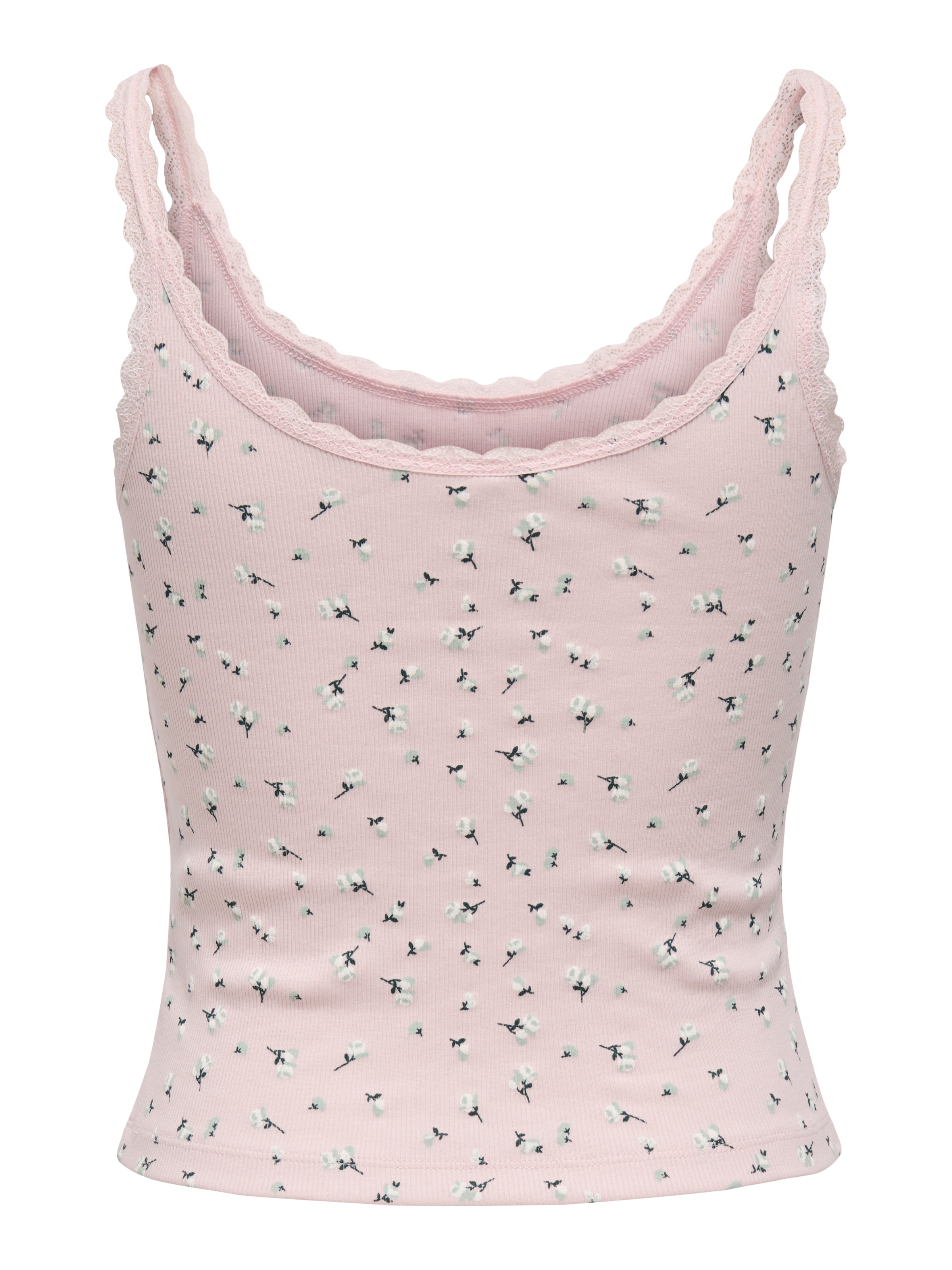 ONLY Trägertop »ONLFENJA LACE TANK TOP BOX JRS« Baumwollmischung, Stretch, regular fit