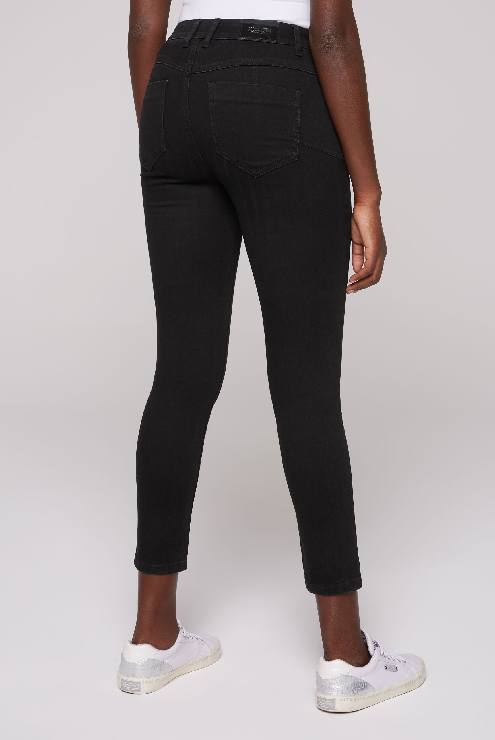 SOCCX Slim-fit-Jeans, mit normaler Leibhöhe