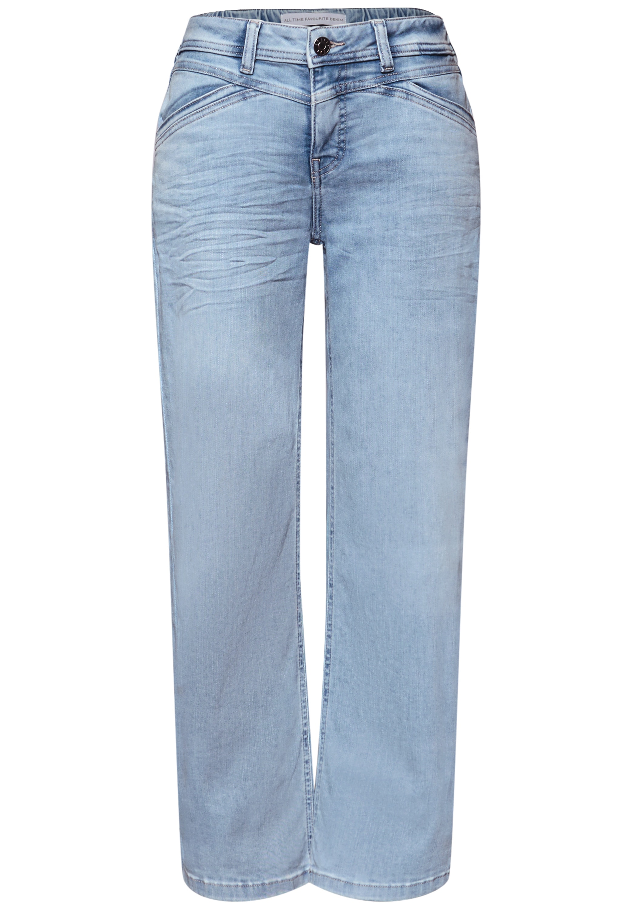 STREET ONE Comfort-fit-Jeans Middle Waist