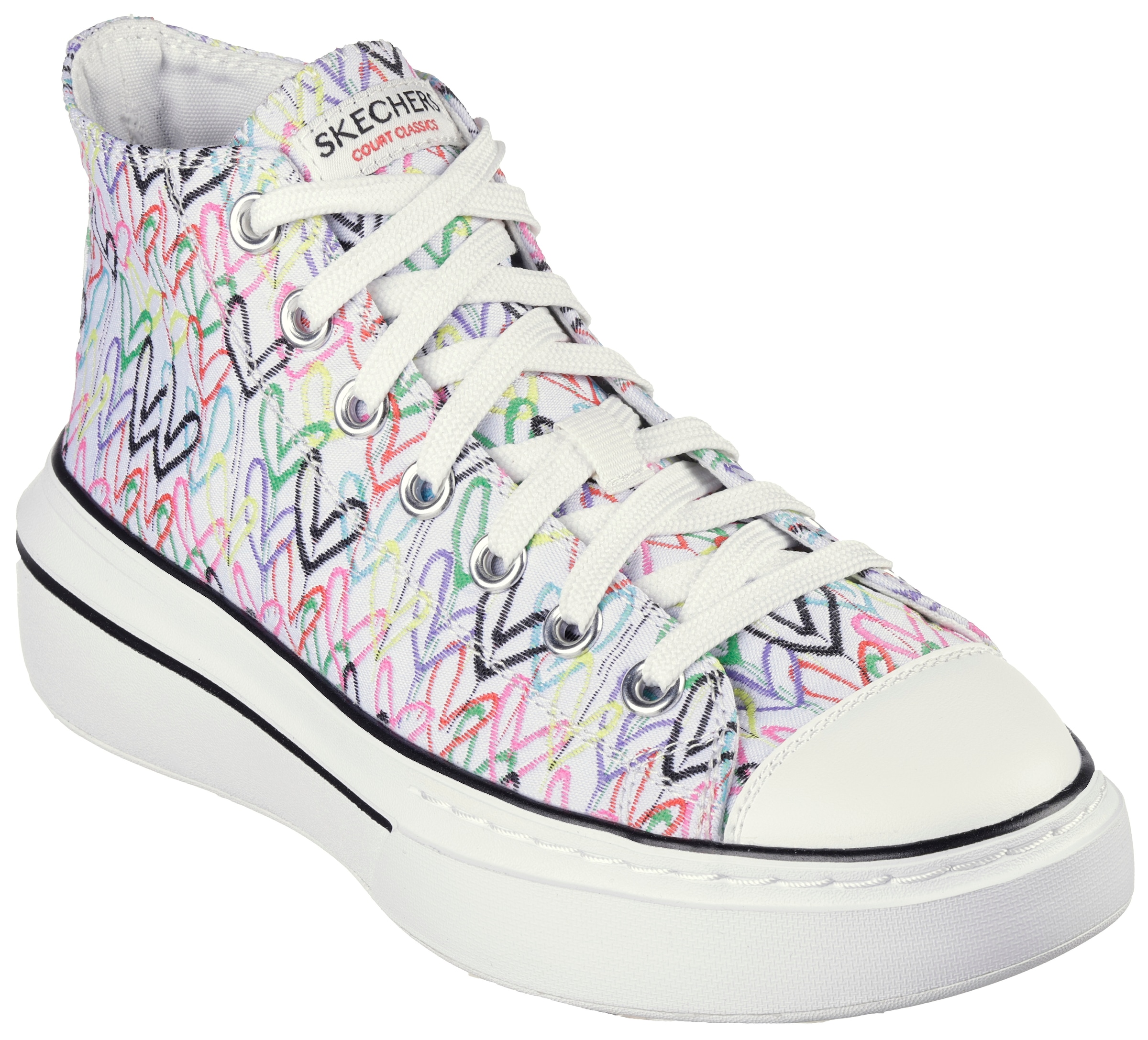 Skechers Sneaker "CORDOVA CLASSIC-LOVE LETTERS", mit süßem Herzchenprint, F günstig online kaufen