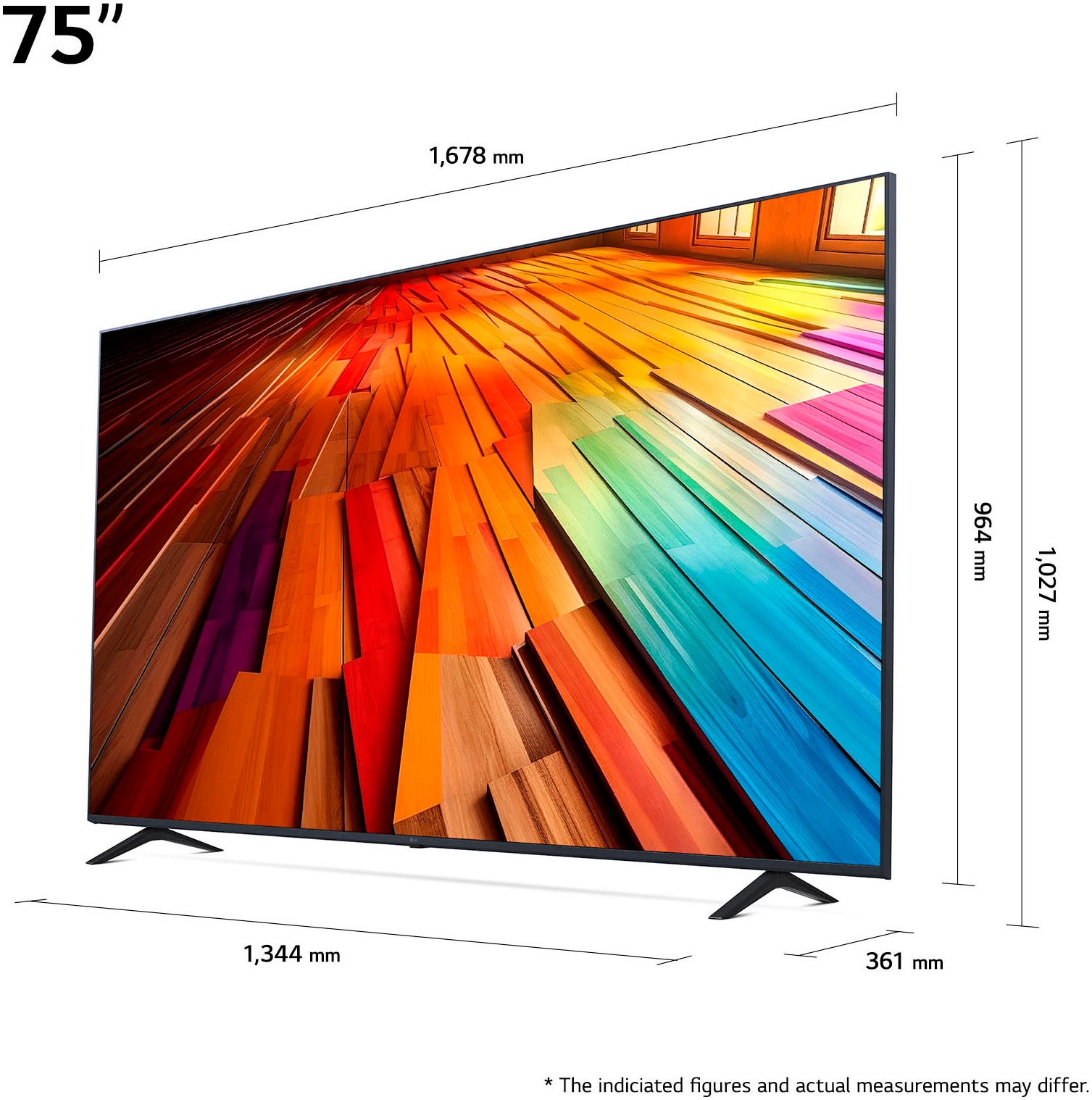 LG LED-Fernseher »75UT80006LA«, 4K Ultra HD, Smart-TV