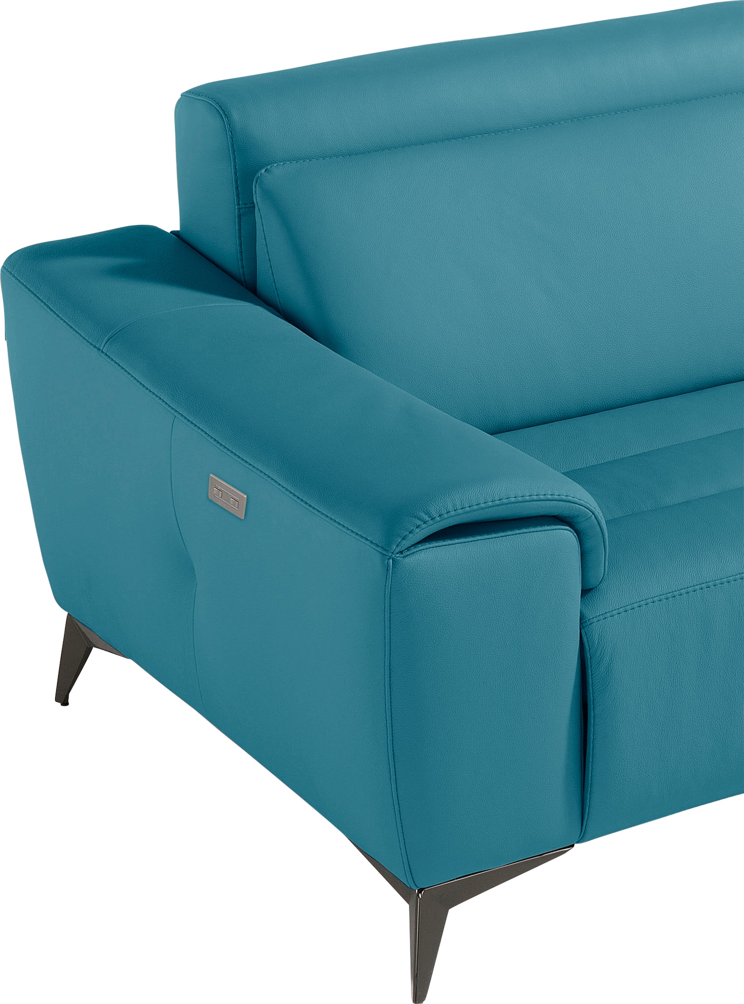 Egoitaliano 2,5-Sitzer »Suzette«, inkl. 2 elektronischer Relaxfunktionen, Rücken- und Fußteilfunktion