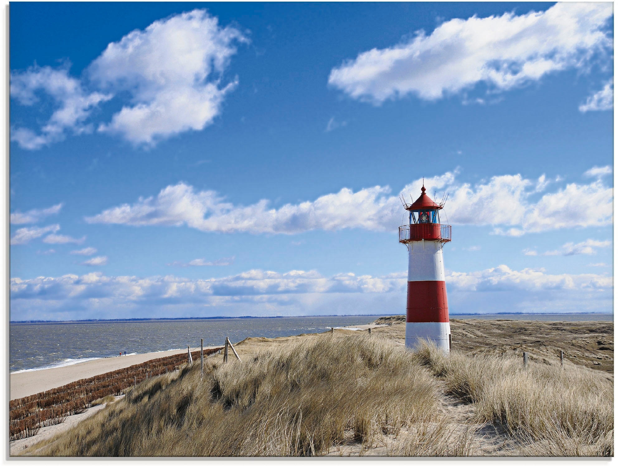 Artland Glasbild "Leuchtturm Sylt" Gebäude 1 Stk. tlg. in verschiedenen Grö günstig online kaufen