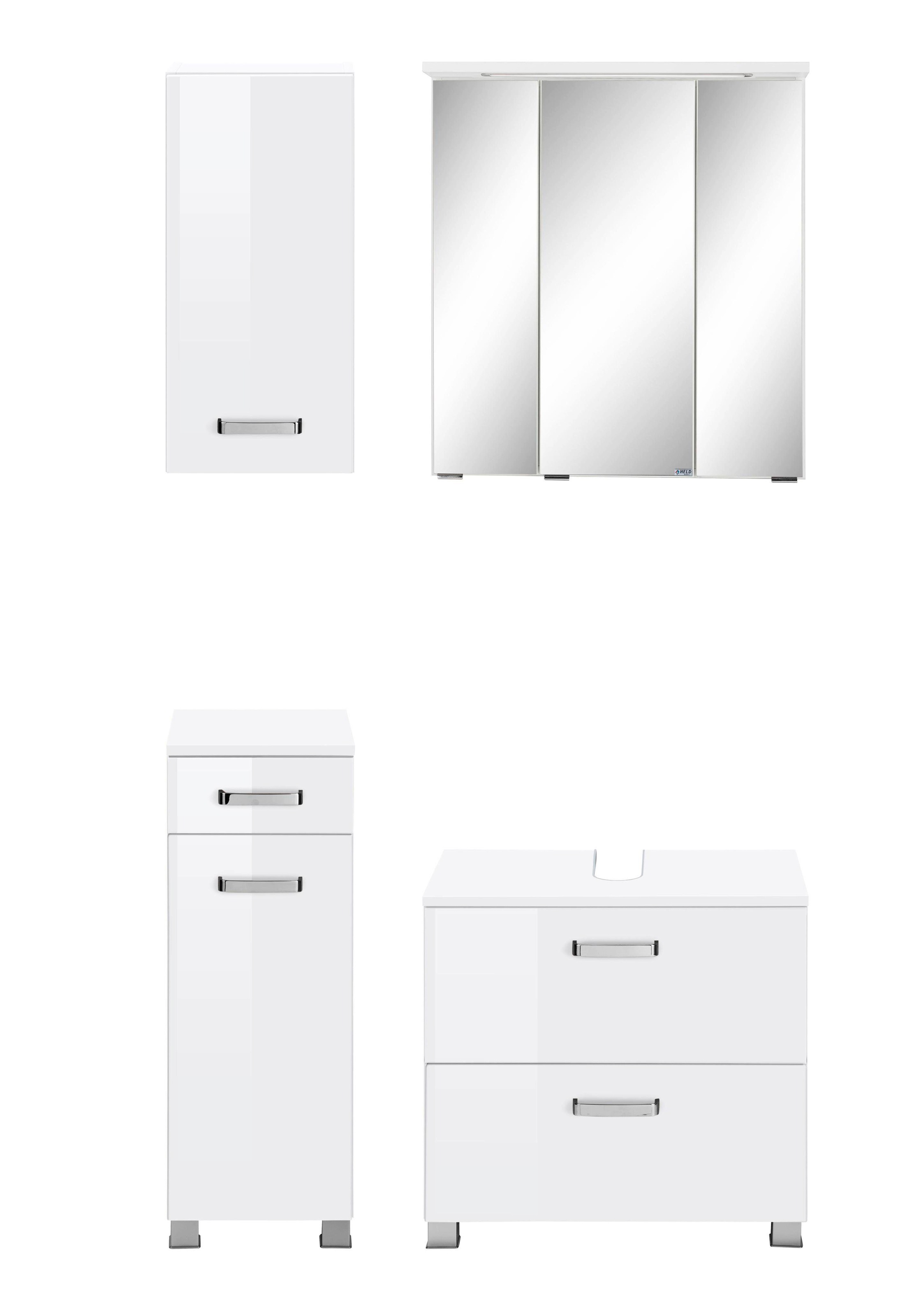 welltime Badmöbel-Set "Ravenna" 4 Stk. tlg. günstig online kaufen