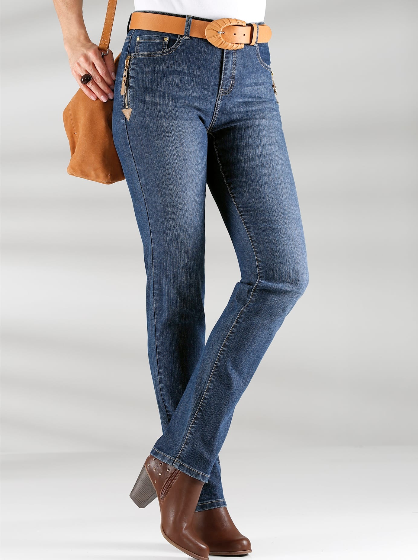 Casual Looks 5-Pocket-Jeans günstig online kaufen