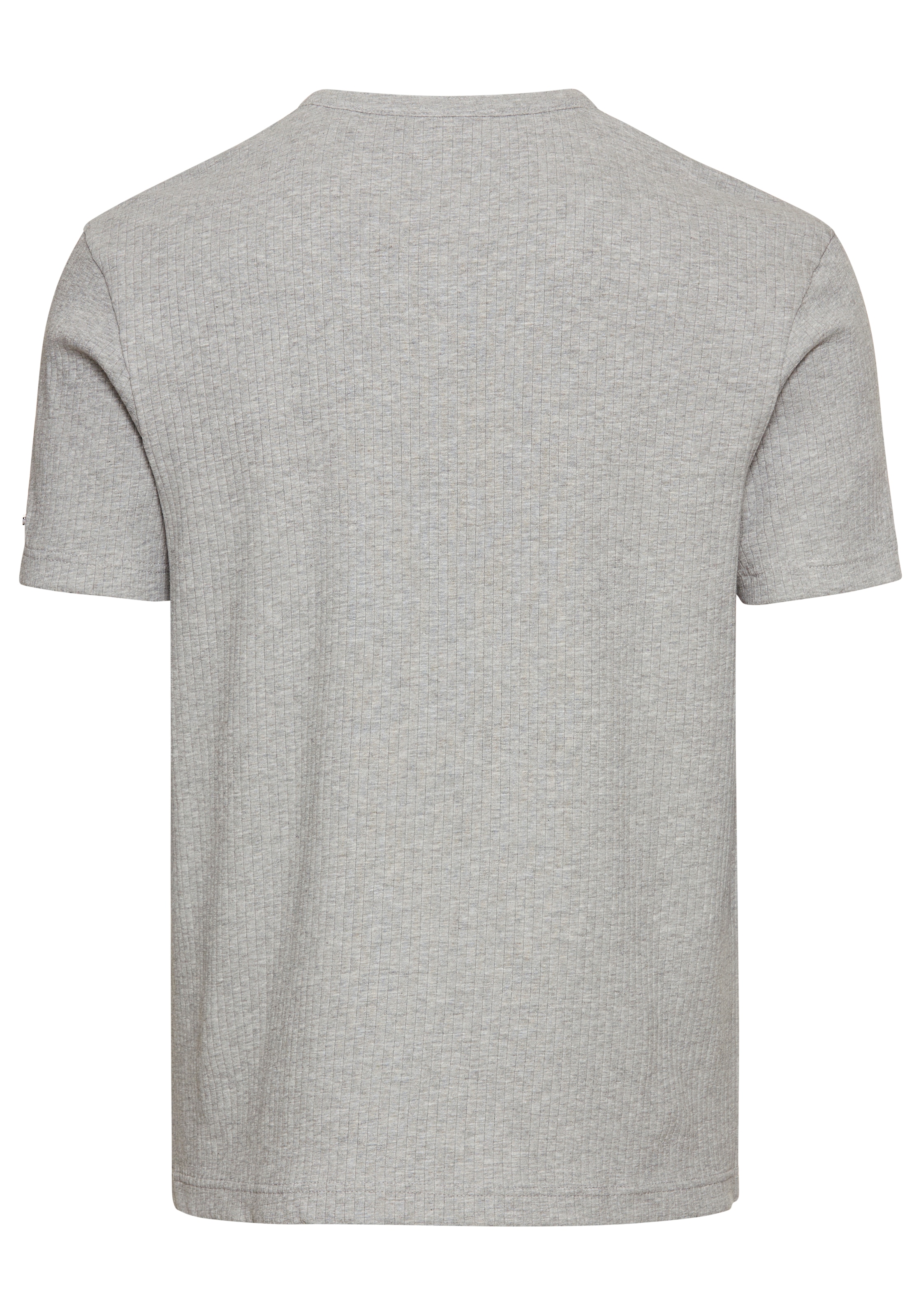 Bruno Banani Henleyshirt, in elastischer Rippenqualität