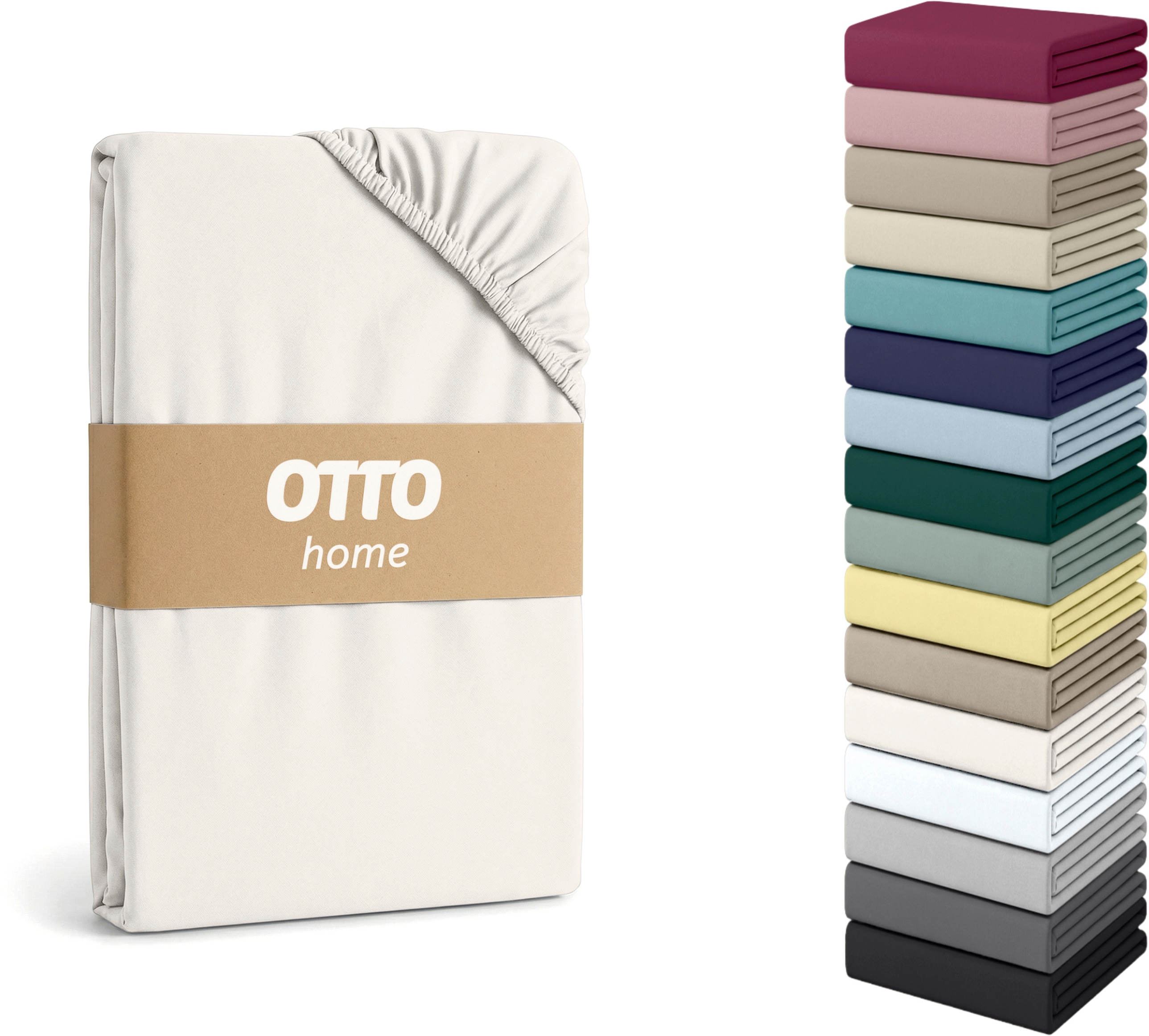 OTTO home Spannbettlaken "Physalis Topper COMFORT" bis 10 cm Höhe, Bettlaken, Laken, in Comfort & Premium Qualität