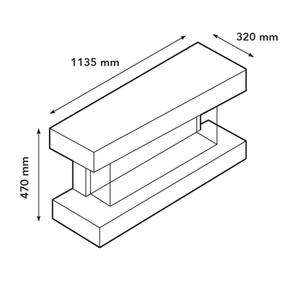 XARALYN Elektrokamin »Disegno«, (Set), 3-seitiger Kamineinsatz, inkl. Heizung