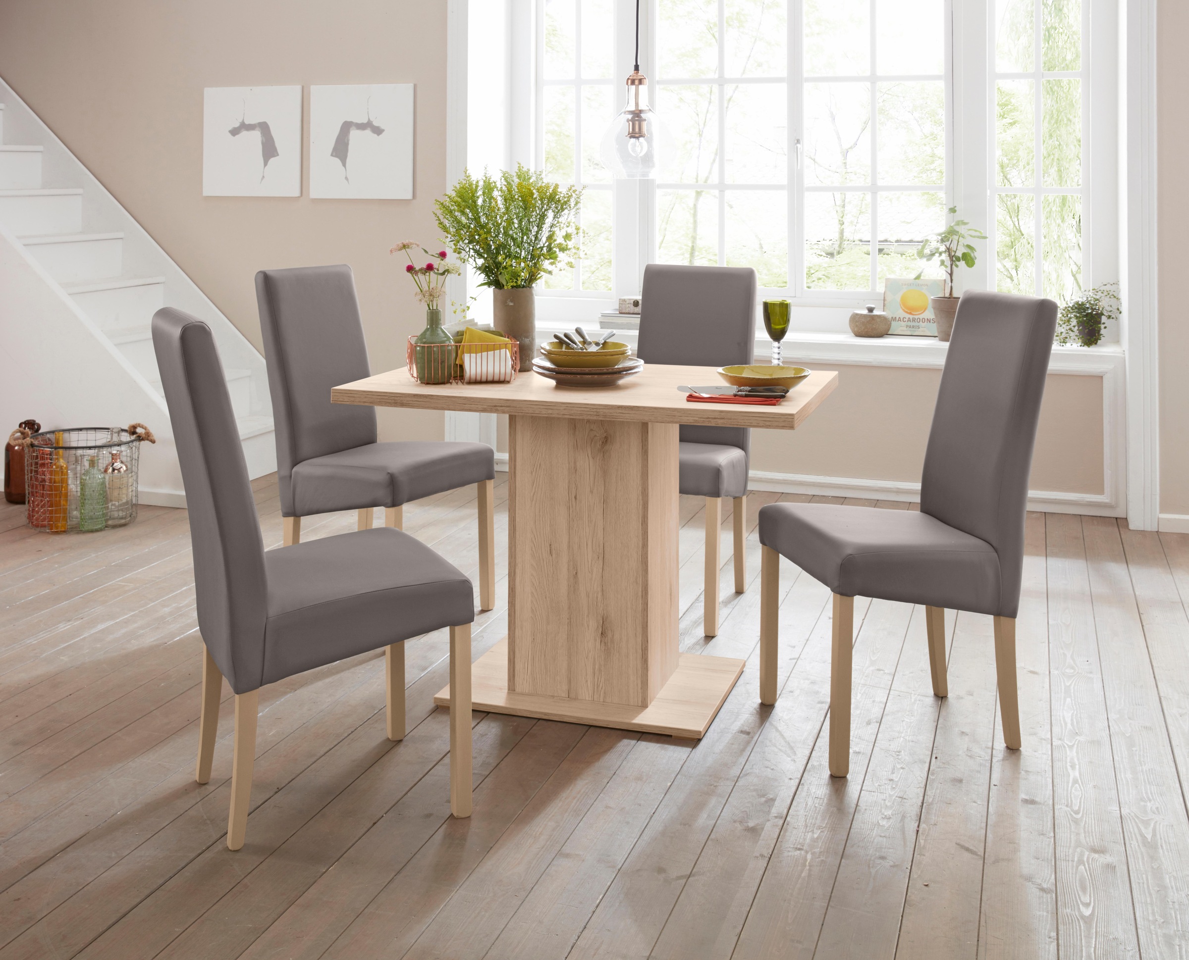 my home SäulenEsstisch »Hamburg«, Breite 110 cm kaufen BAUR