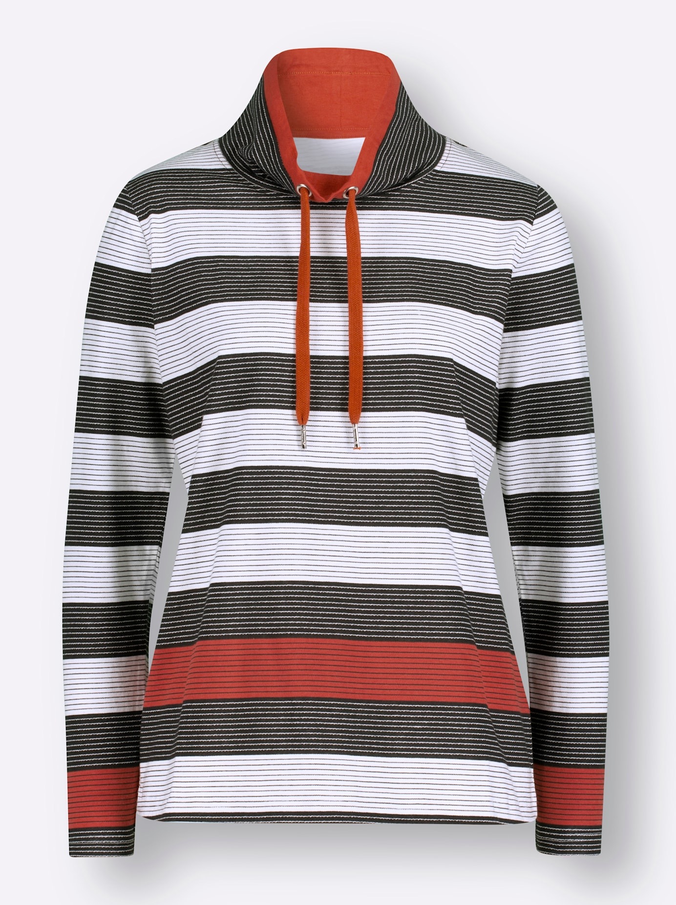 Casual Looks Stehkragenshirt »Shirt«, (1 tlg.)