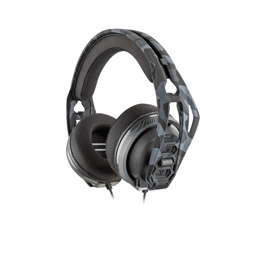 nacon Gaming-Headset »Nacon RIG 400HX Urban-Camo-schwarz, 3,5 mm Klinke«, Mikrofon abnehmbar