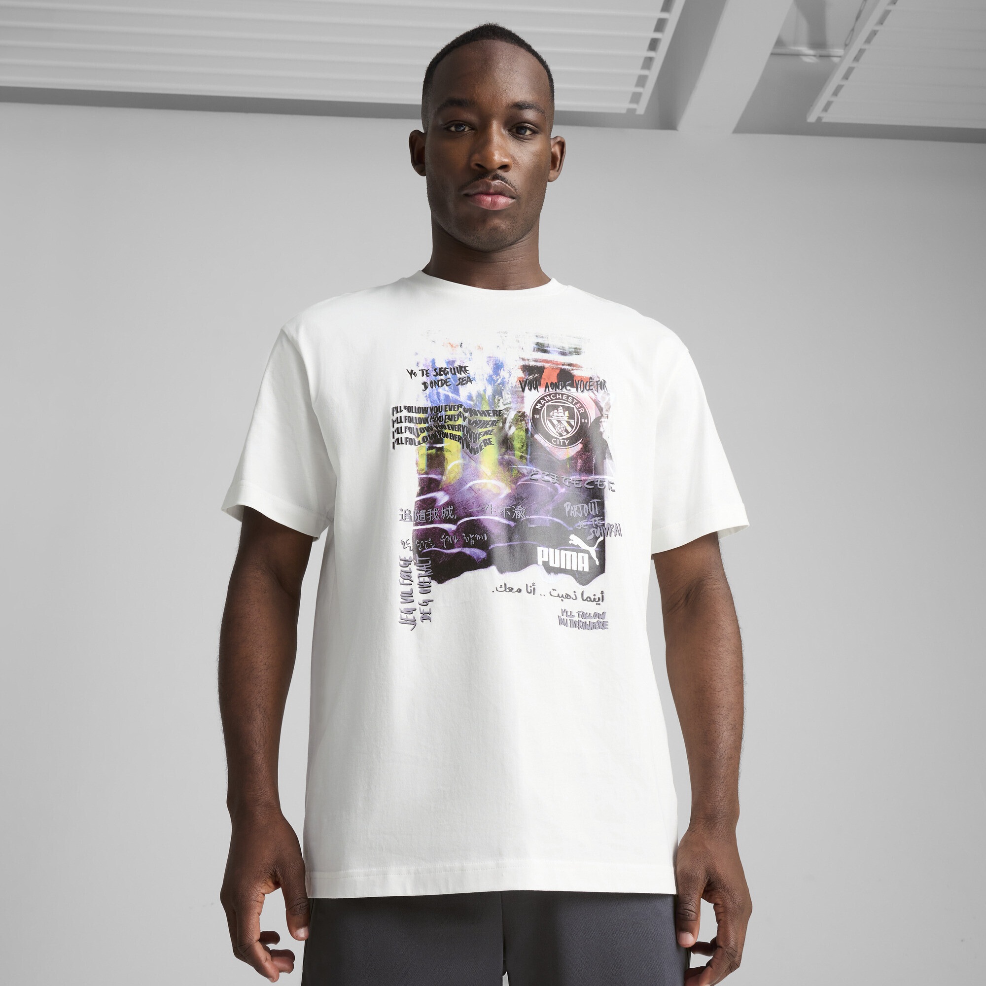 PUMA T-Shirt »Manchester City ftblNRGY+ T-Shirt Herren«