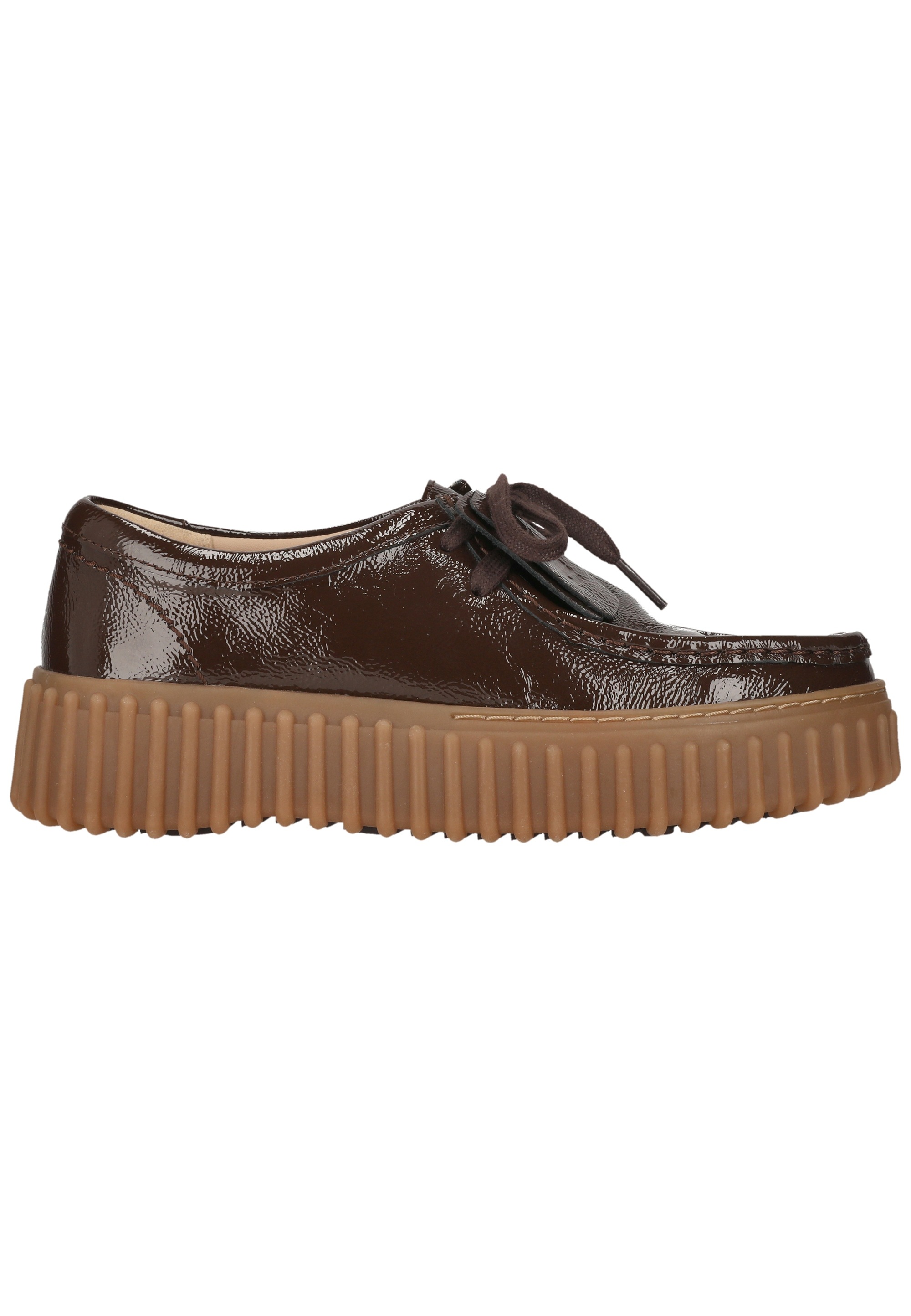 Clarks Schnürschuh »Torhill Bee«  mit stromlinienförmigem Schnürdesign