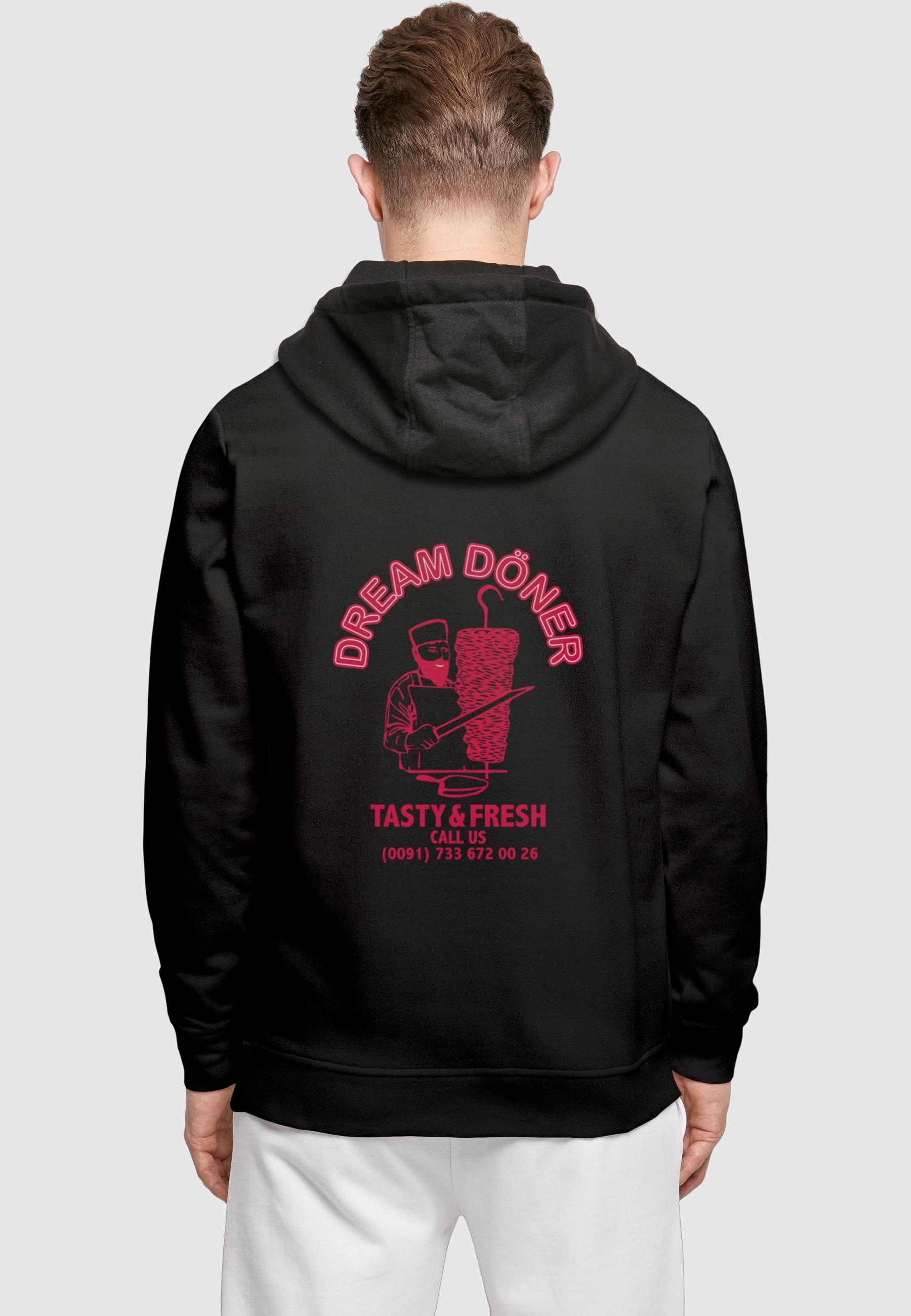 MisterTee Kapuzensweatshirt »MisterTee Herren Dream Kebab Hoody«, (1 tlg.)