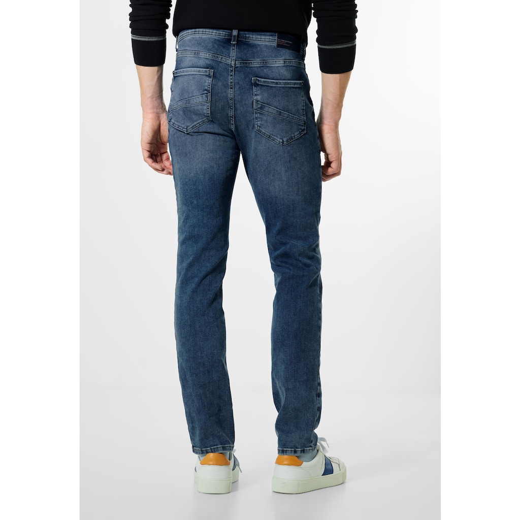 STREET ONE MEN Regular-fit-Jeans, 5-Pocket-Style