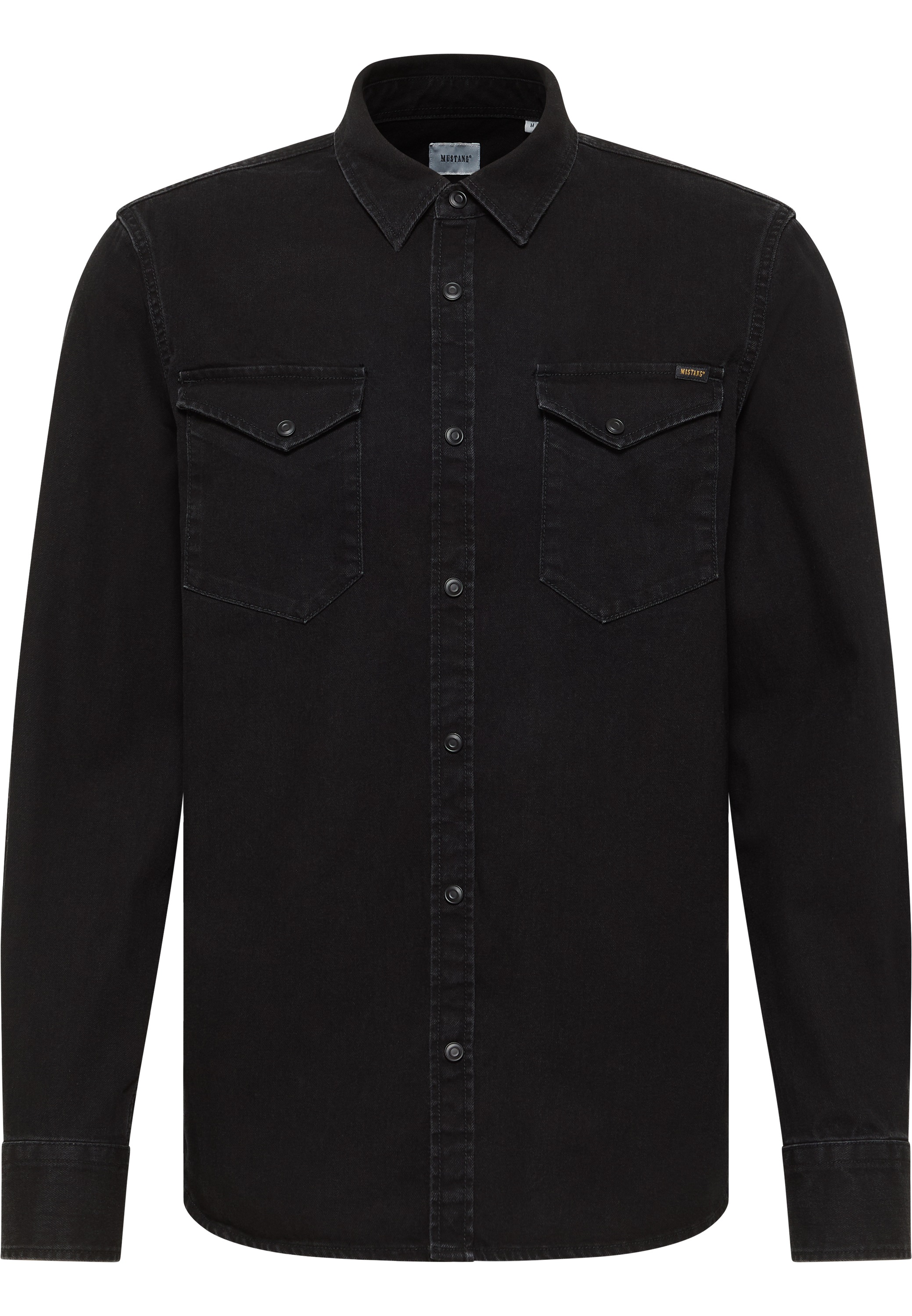 MUSTANG Langarmhemd "Herren Style Duver" günstig online kaufen