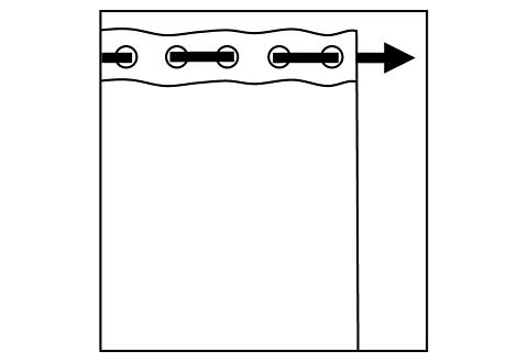 APELT Vorhang "Komet" Ösen 1 Stk. tlg. HxB: 245x122 günstig online kaufen