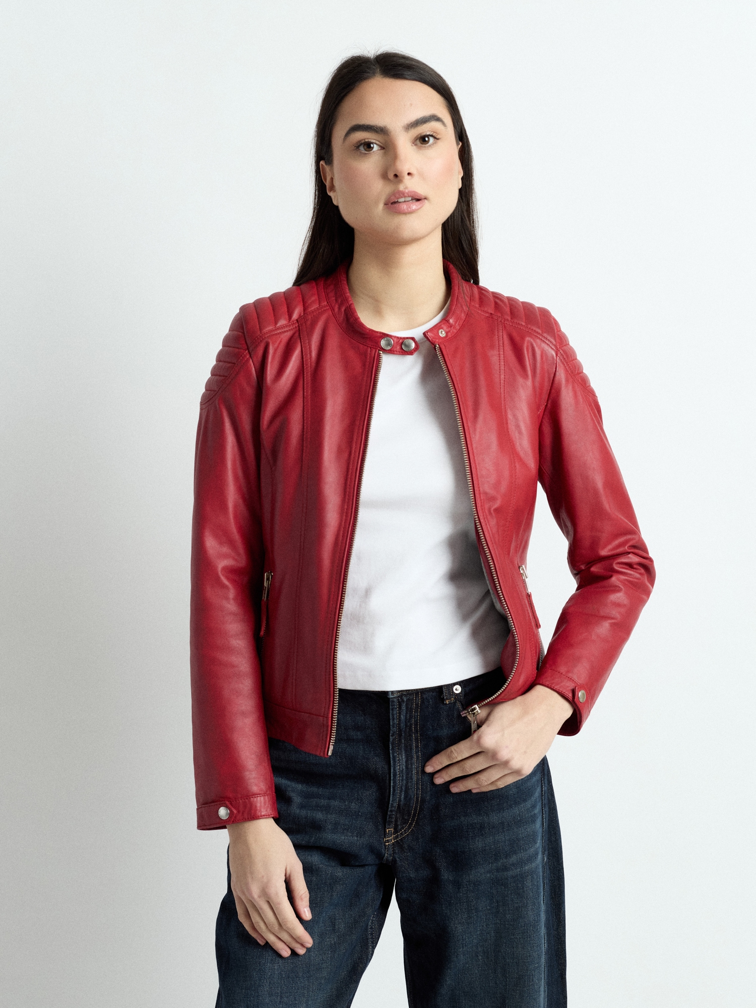 MUSTANG Lederjacke "31020257" günstig online kaufen