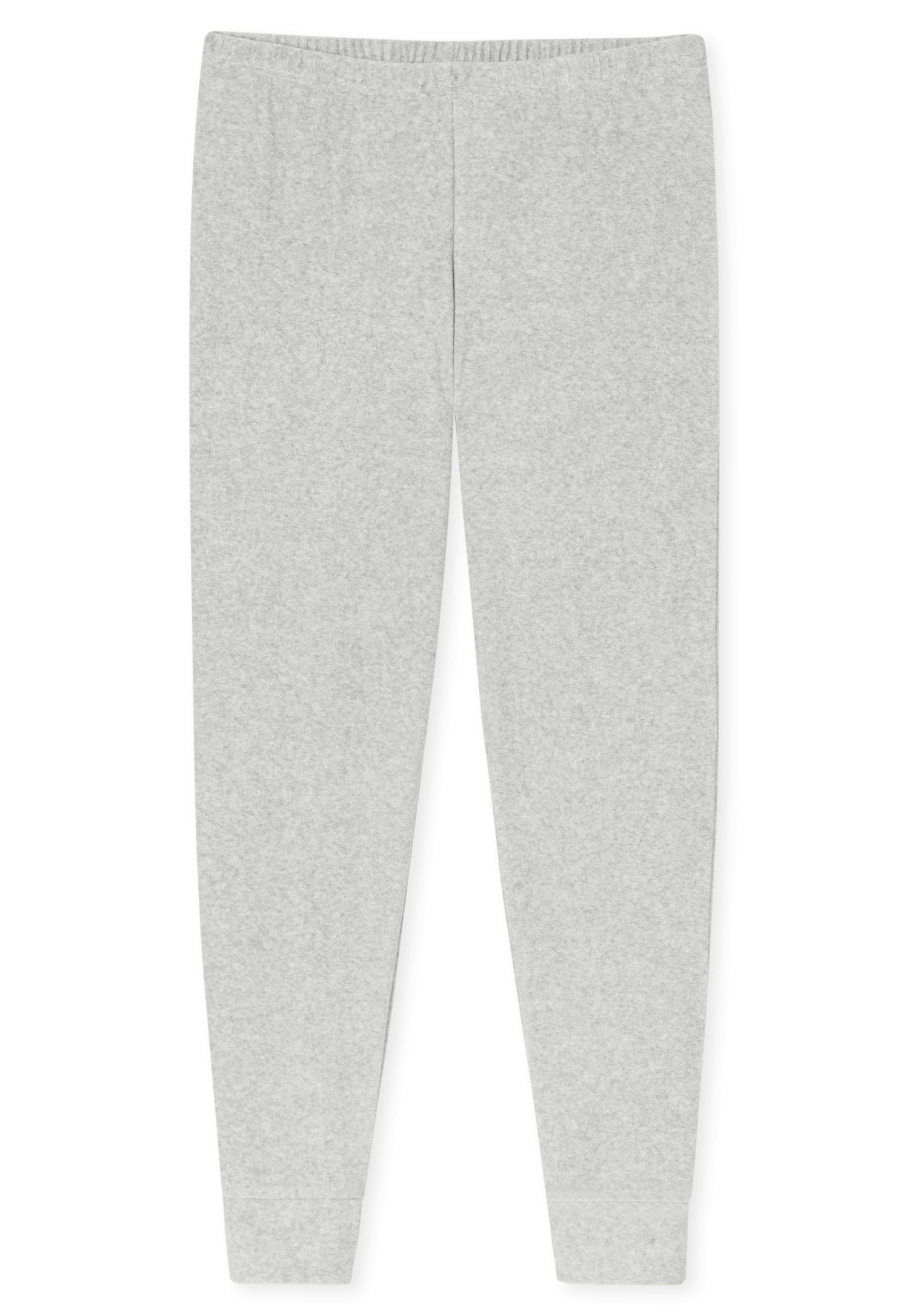 Schiesser Schlafanzug »Casual Essentials« 2 tlg. wärmende Frottee-Qualität, Rundhalsausschnitt, langärmelig