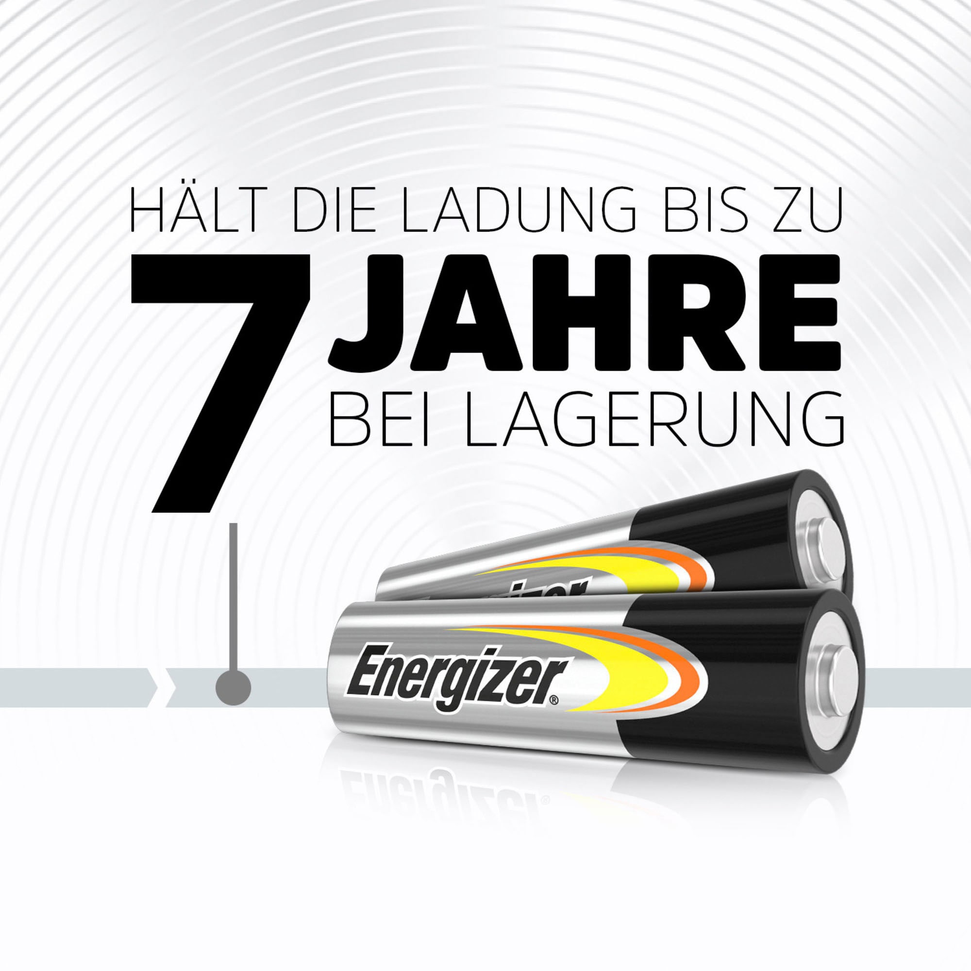 Energizer Batterie »40 Stück Alkaline Power Micro (AAA)«, LR03, 1,5 V, (Packung, 40 St.)