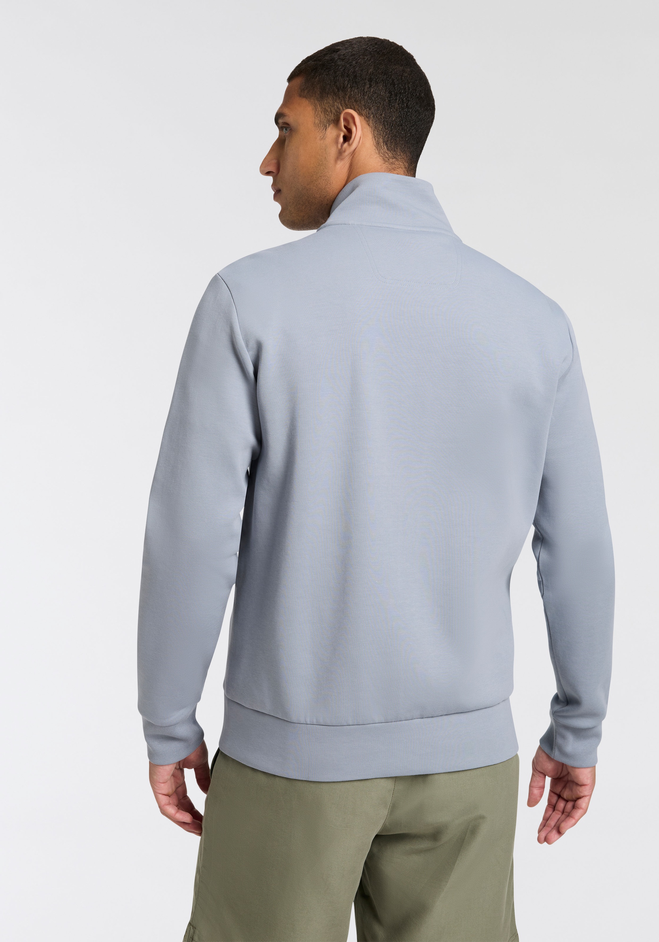 BOSS GREEN Sweatjacke "Skaz", mit Druck günstig online kaufen