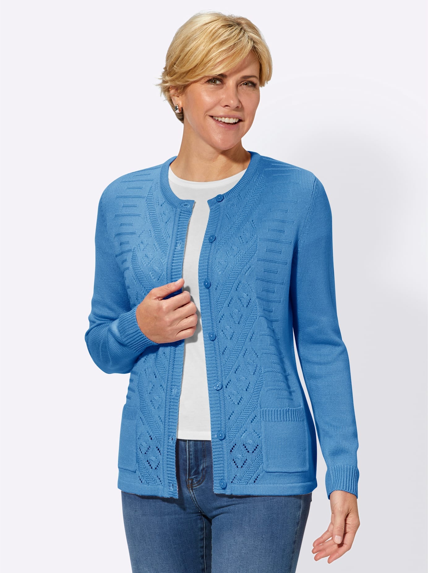 Classic Basics Strickjacke
