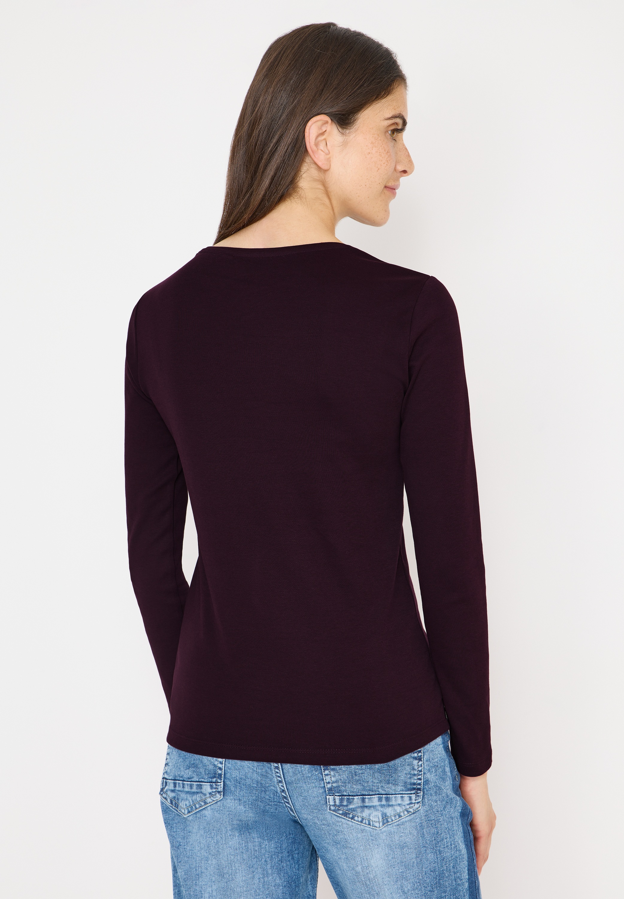 Cecil Langarmshirt Basic günstig online kaufen