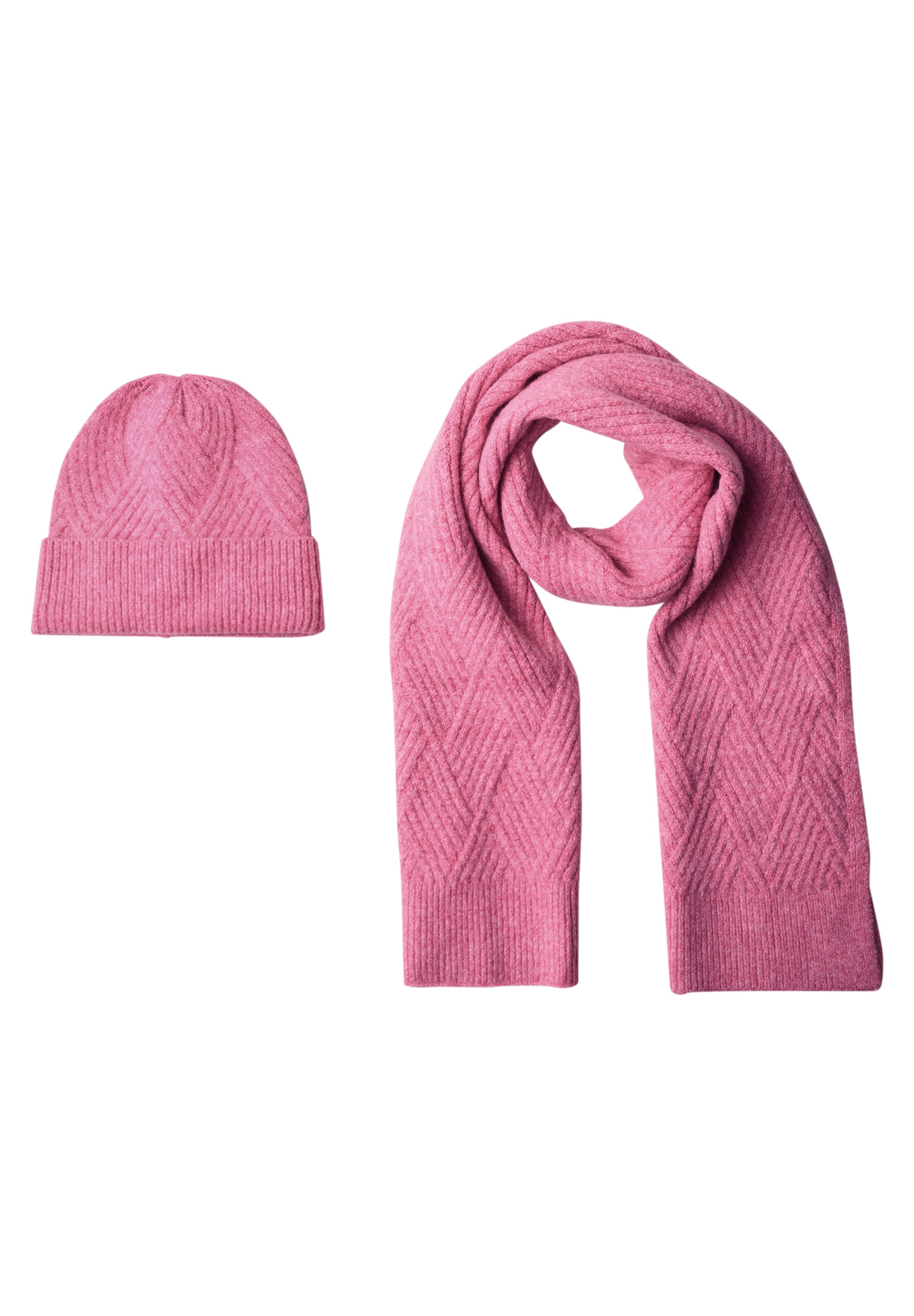 STREET ONE Strickmütze aus softem Materialmix